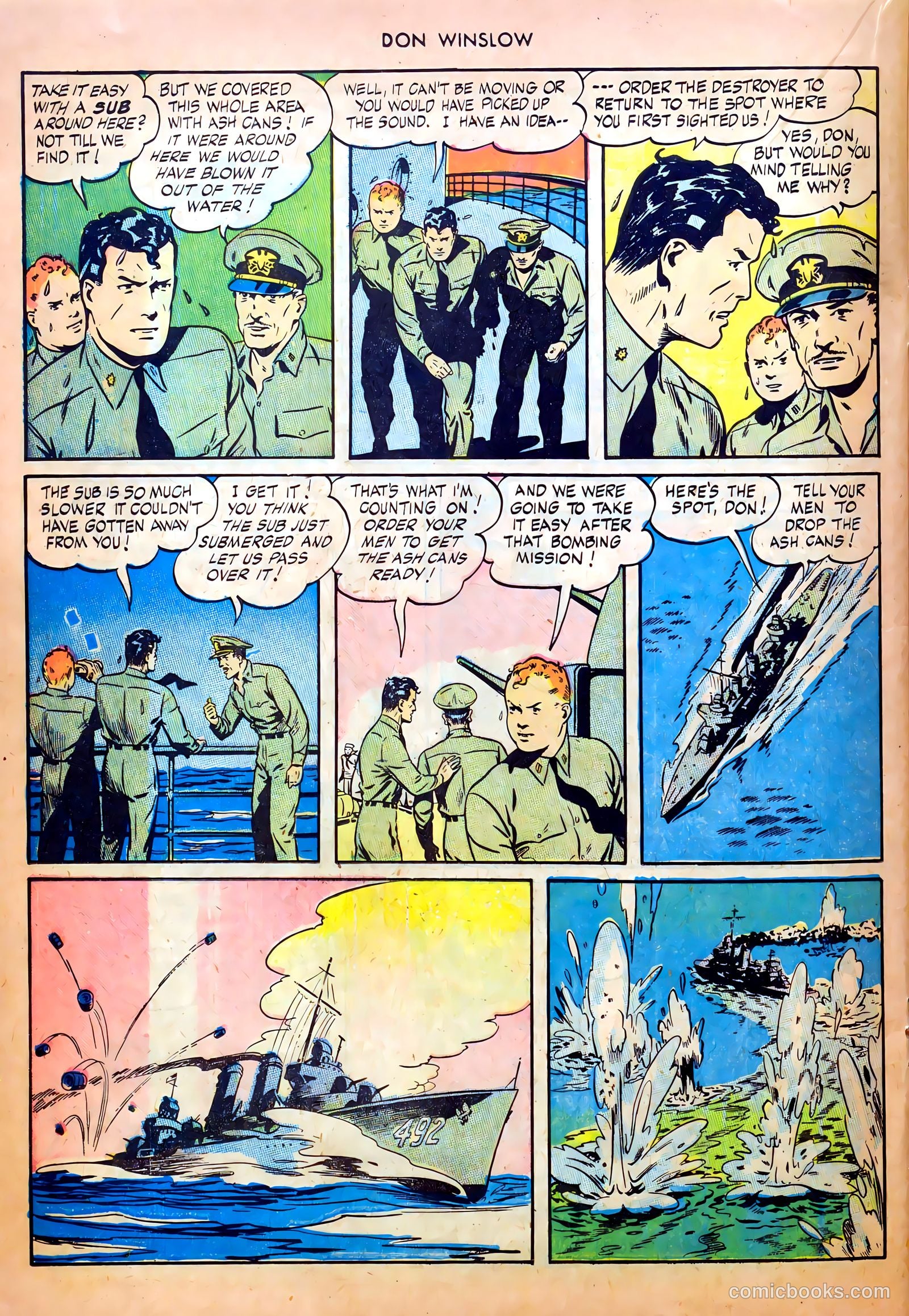 Don Winslow of the Navy #62 (1948) — page 22 of 36
