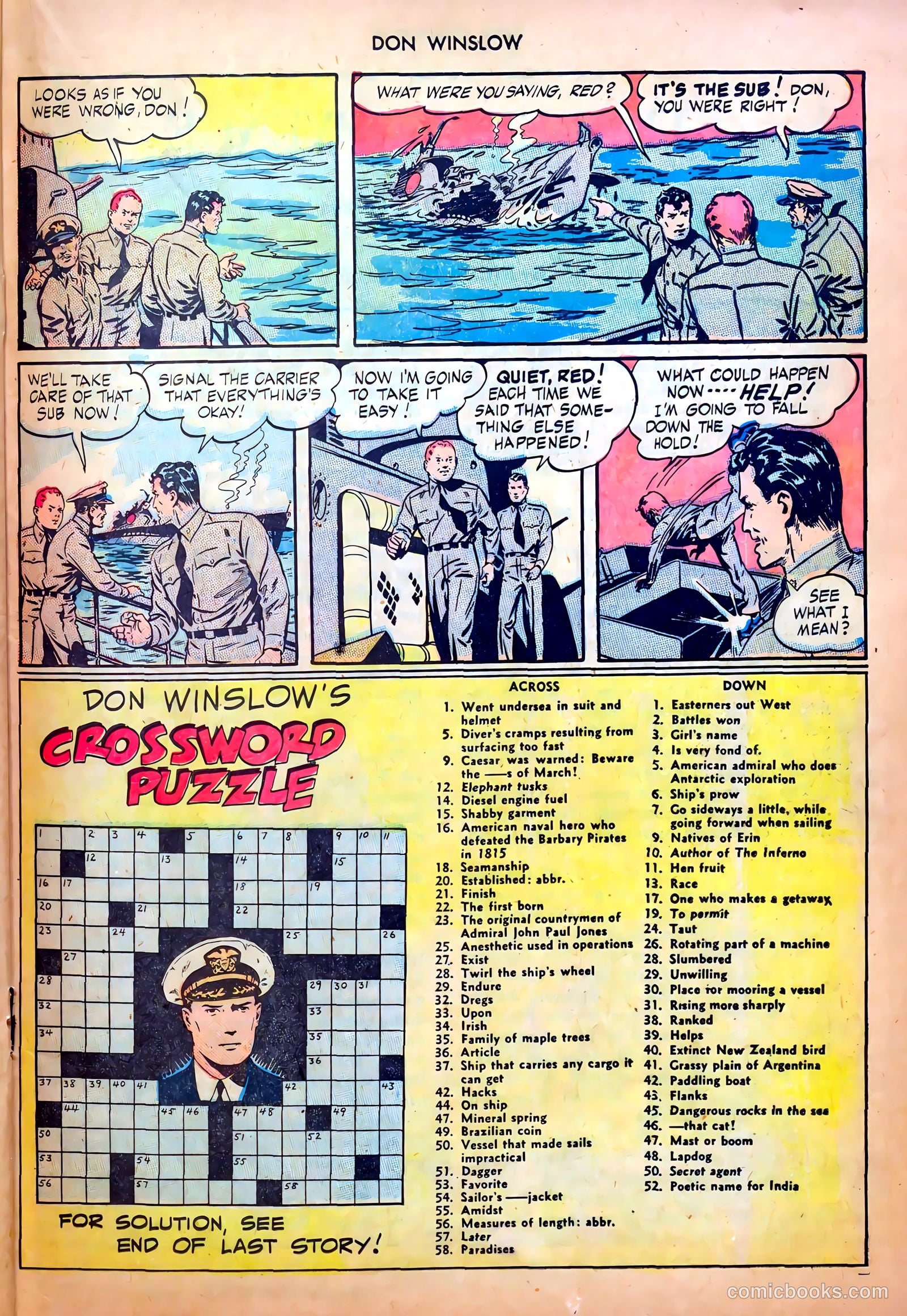 Don Winslow of the Navy #62 (1948) — page 23 of 36