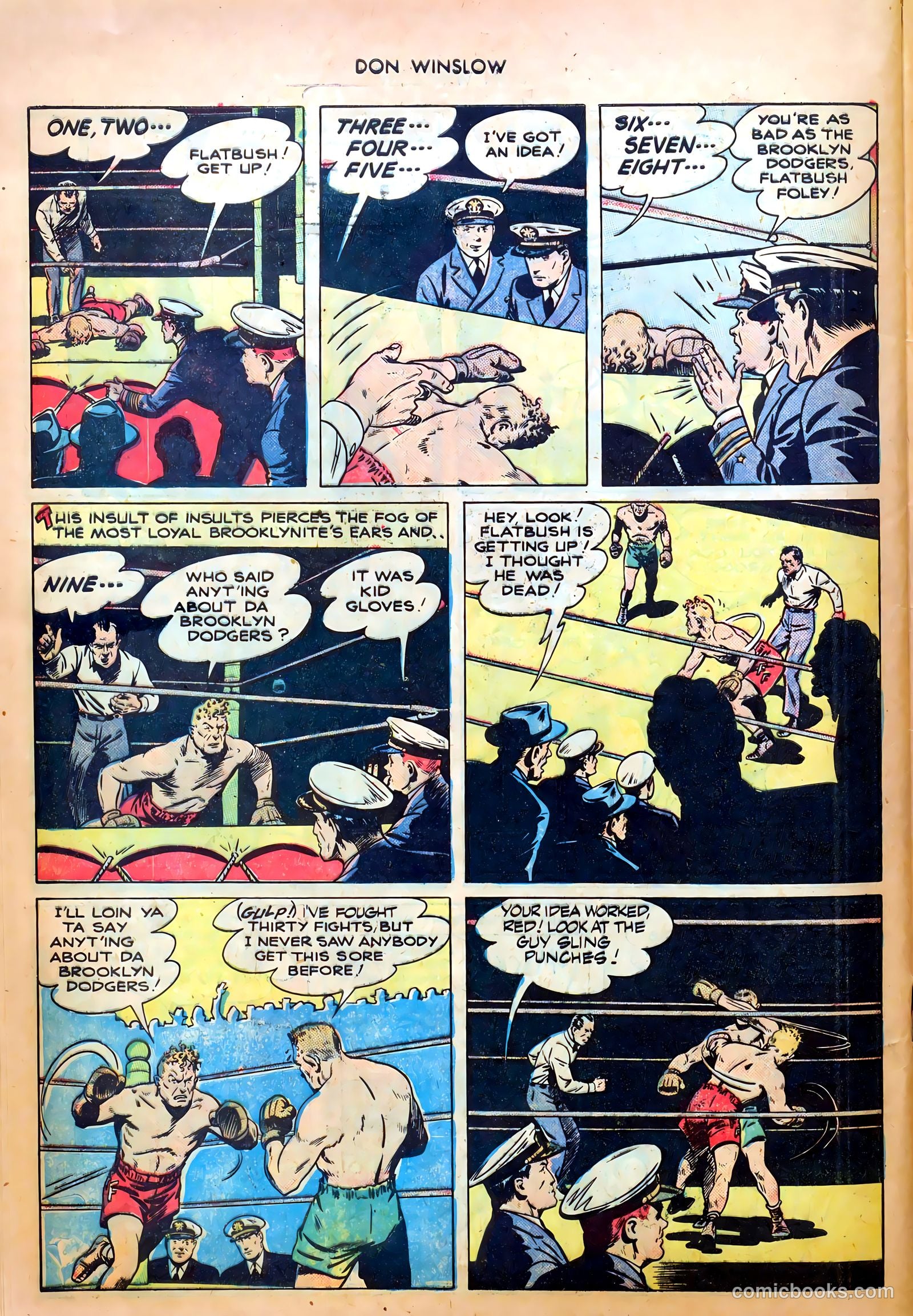 Don Winslow of the Navy #62 (1948) — page 32 of 36