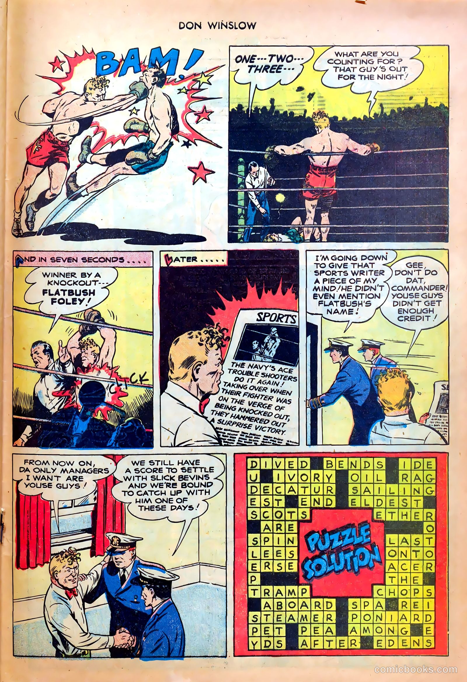 Don Winslow of the Navy #62 (1948) — page 33 of 36
