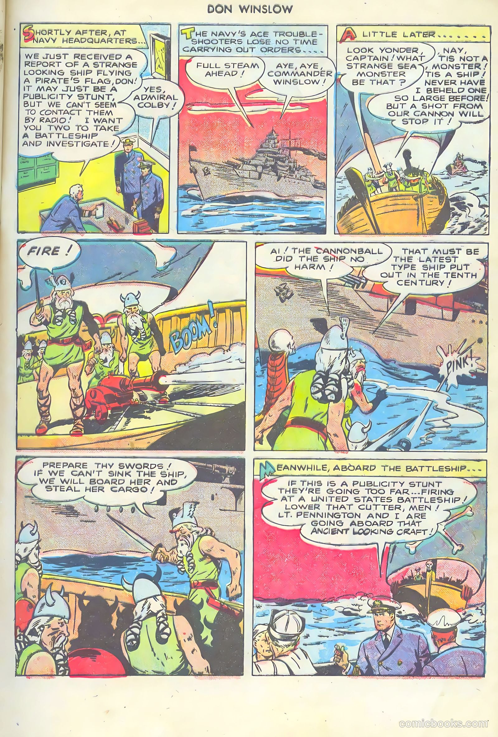 Don Winslow of the Navy #63 (1948) — page 5 of 36