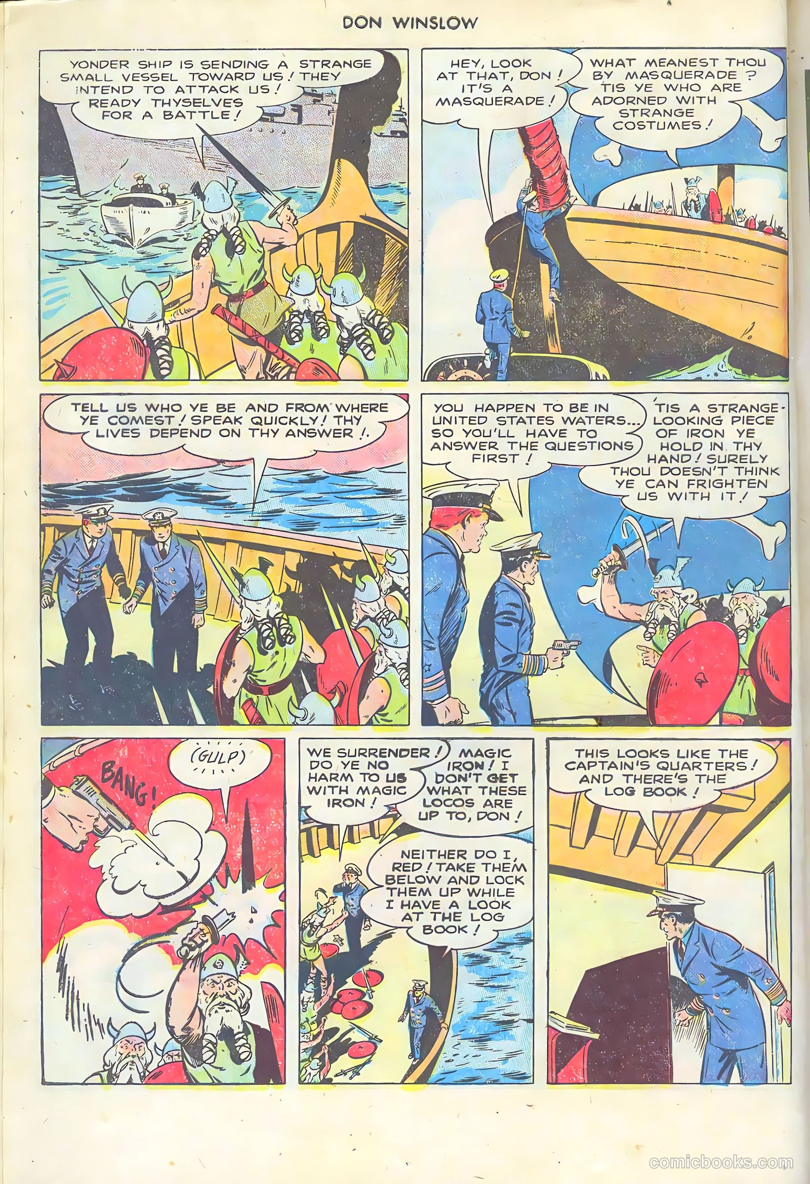 Don Winslow of the Navy #63 (1948) — page 6 of 36