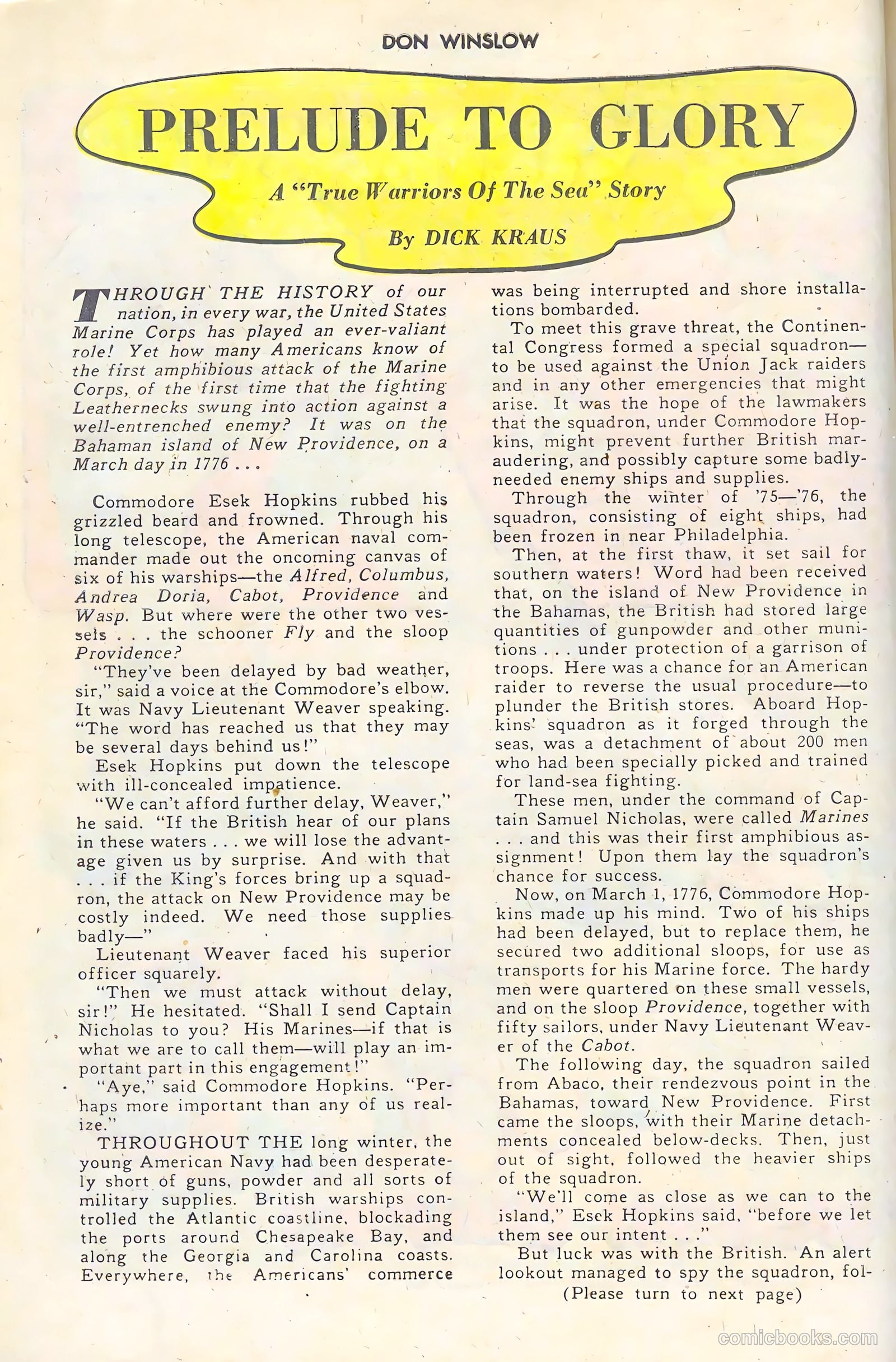 Don Winslow of the Navy #63 (1948) — page 10 of 36