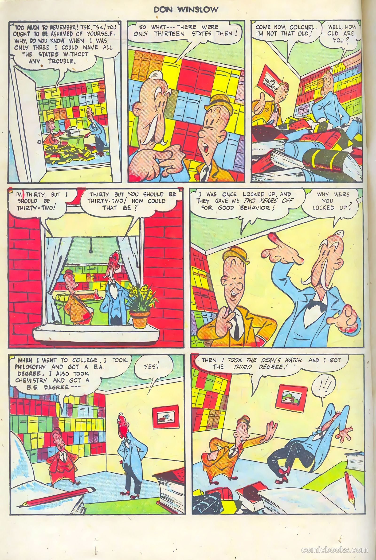 Don Winslow of the Navy #63 (1948) — page 14 of 36