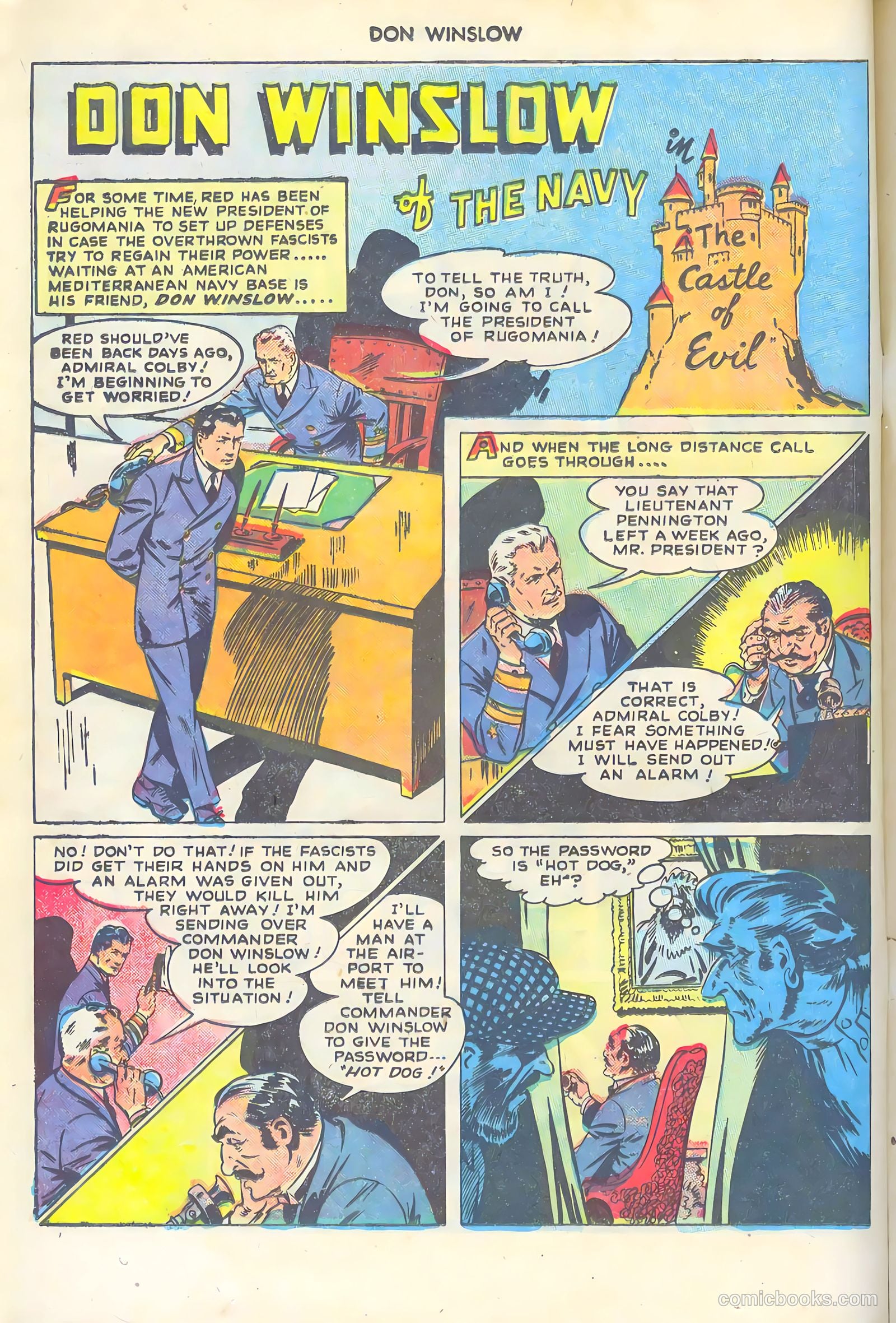 Don Winslow of the Navy #63 (1948) — page 16 of 36