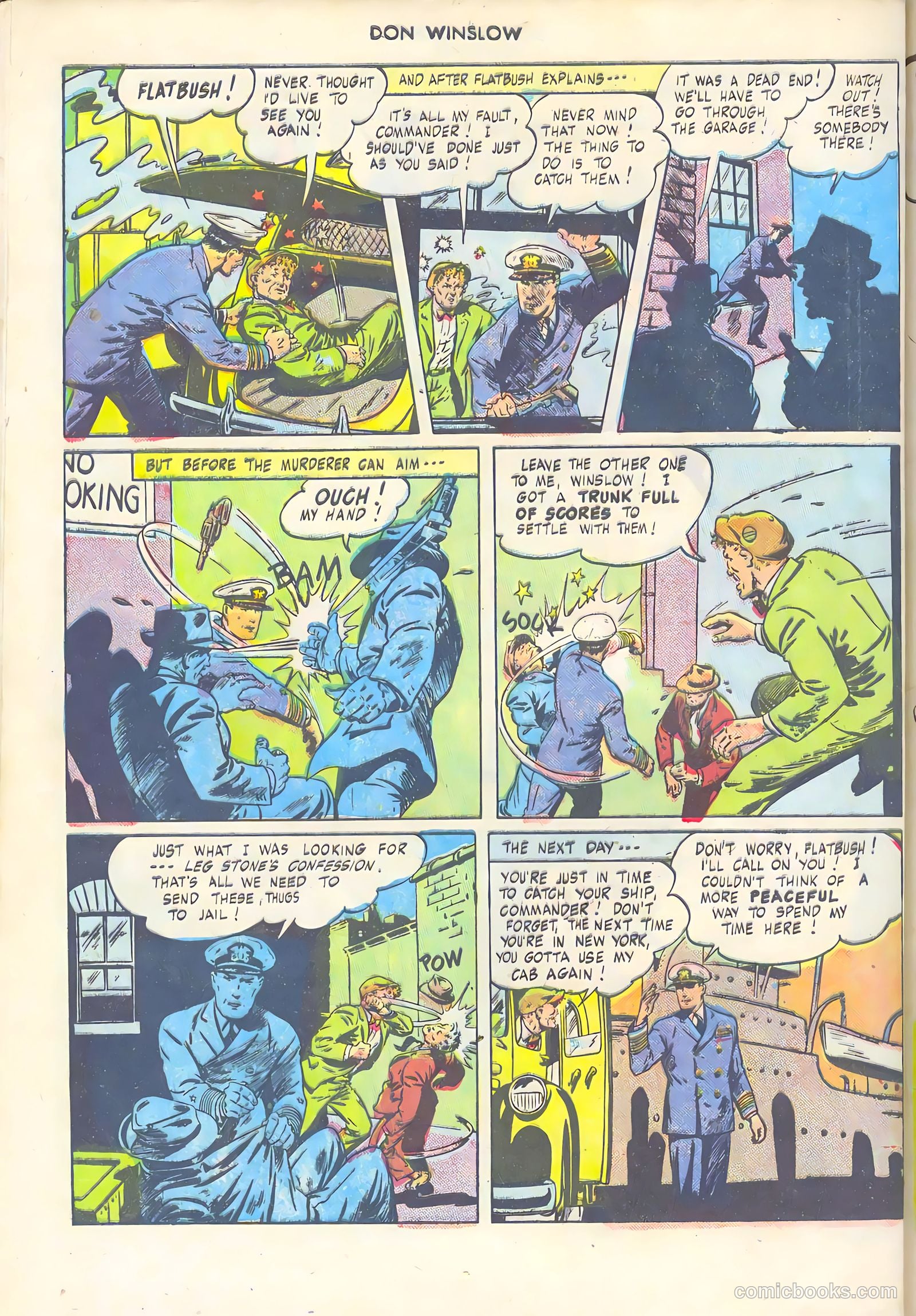 Don Winslow of the Navy #63 (1948) — page 32 of 36
