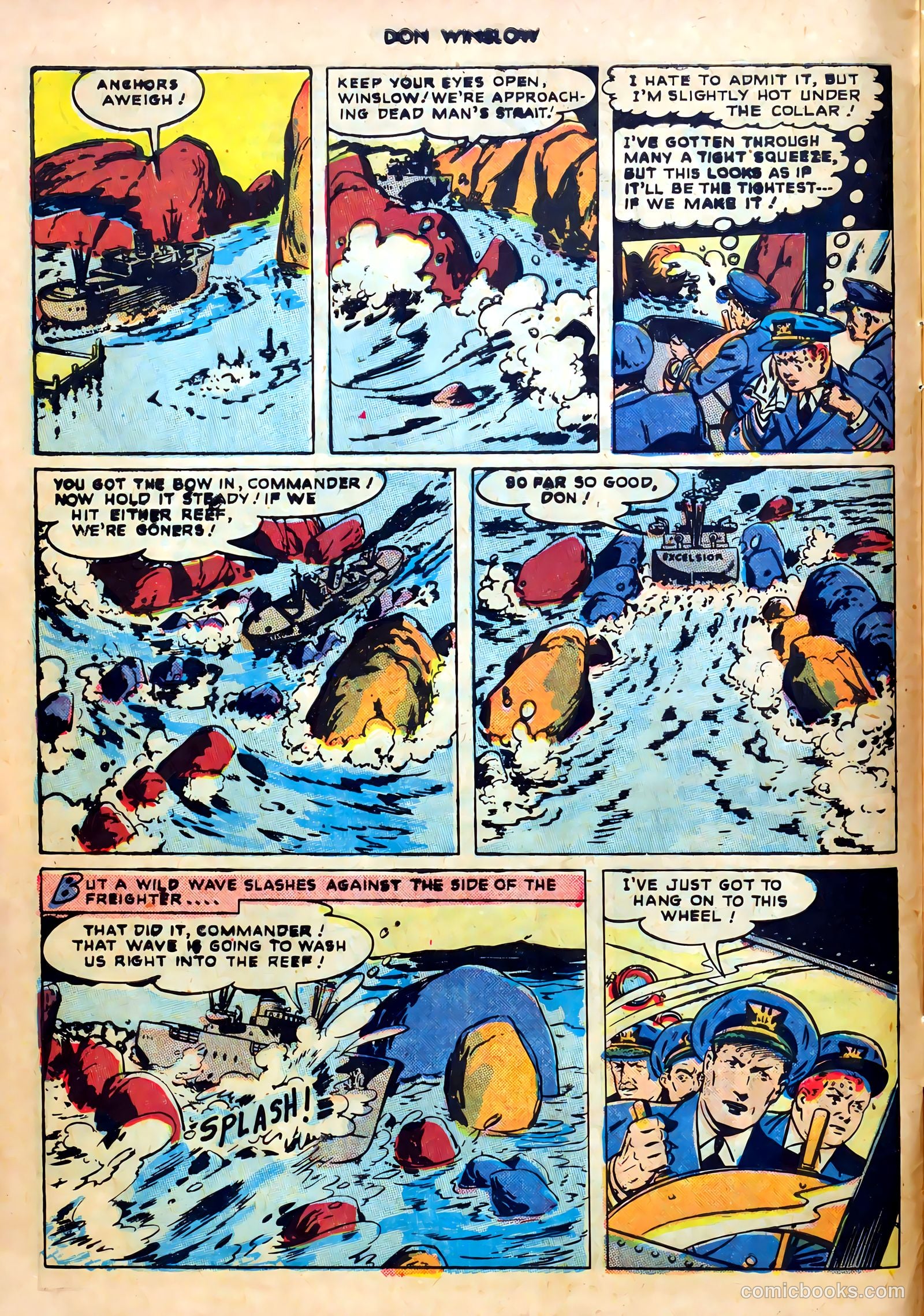 Don Winslow of the Navy #64 (1948) — page 6 of 36