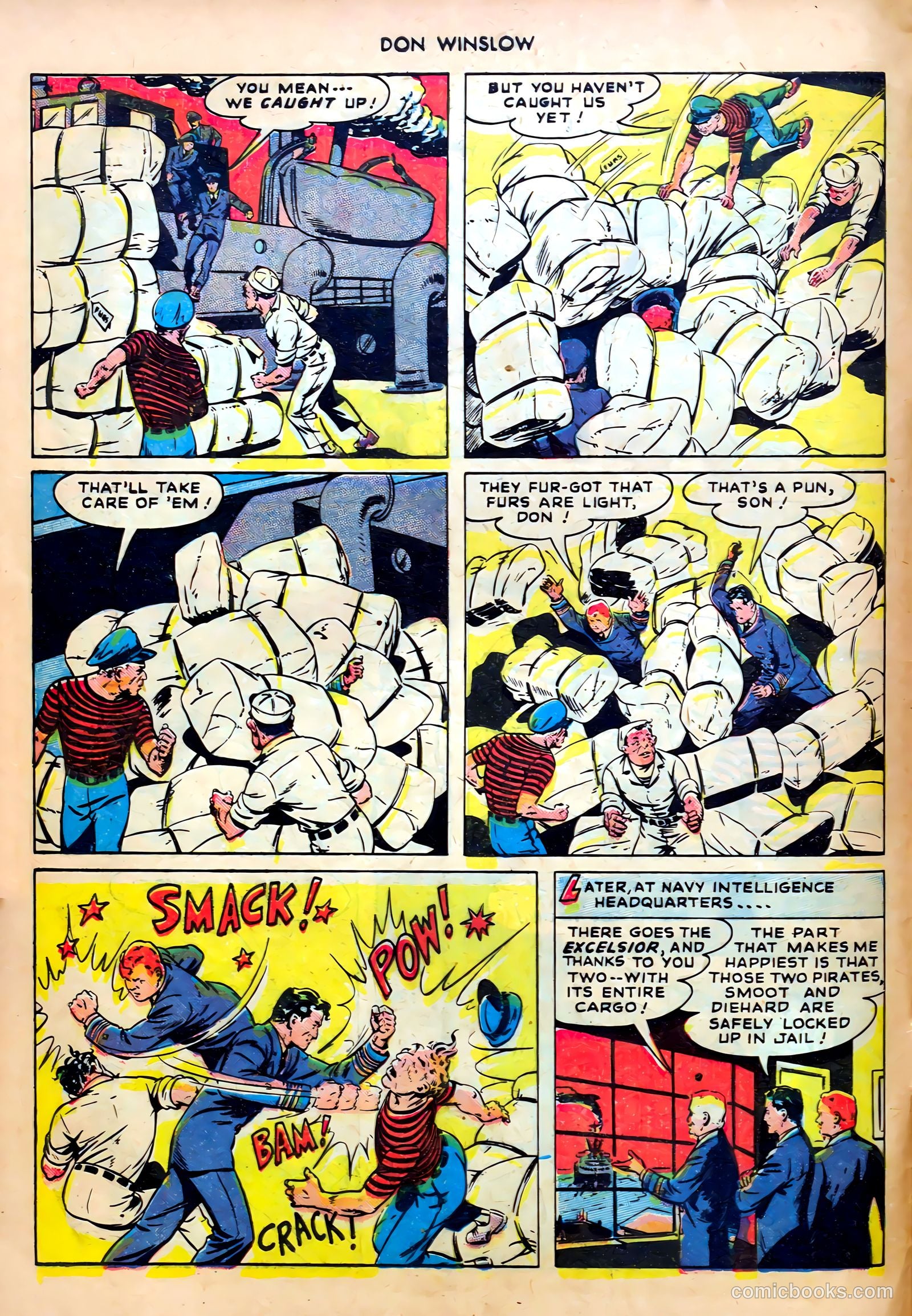 Don Winslow of the Navy #64 (1948) — page 8 of 36