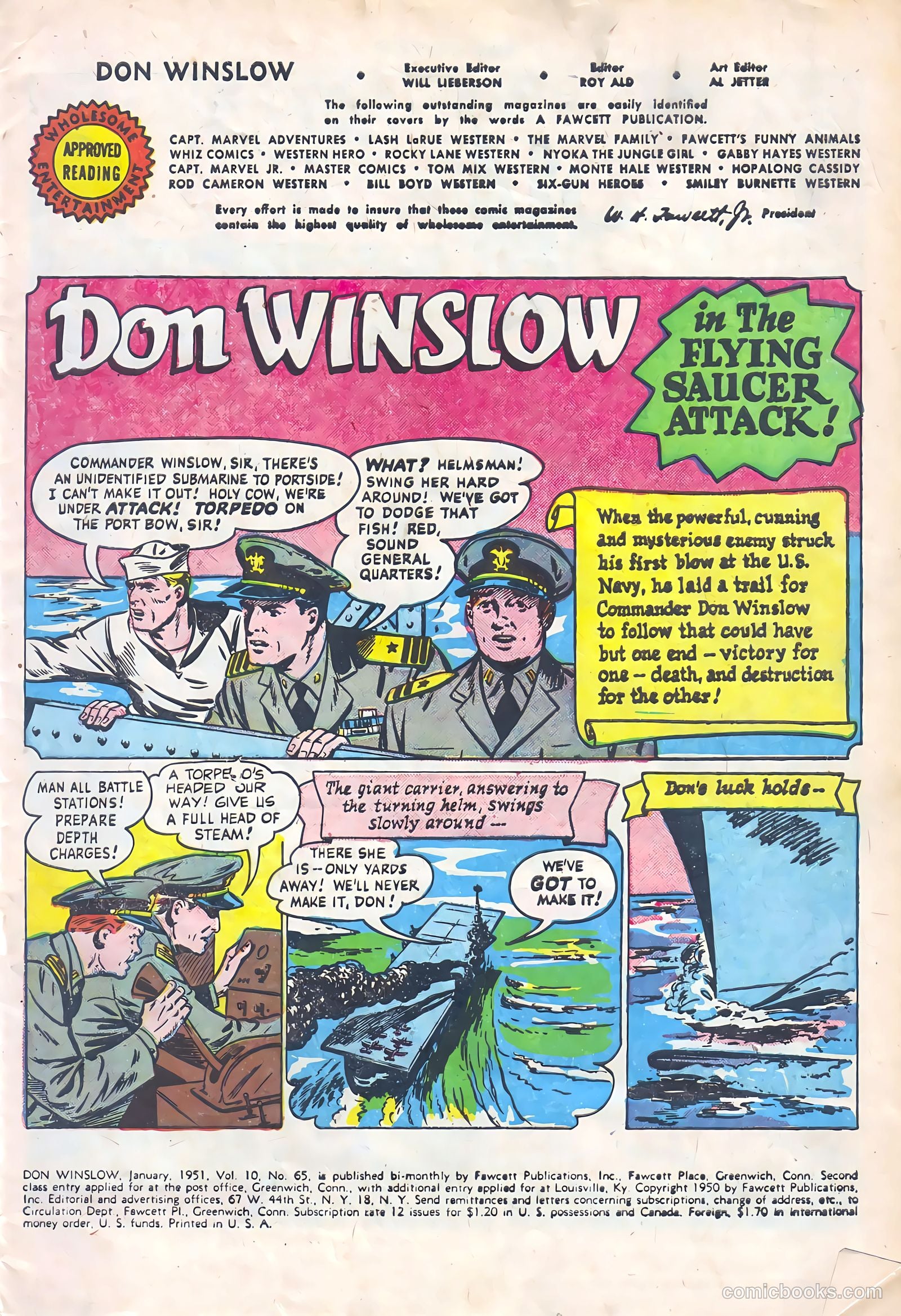 Don Winslow of the Navy #65 (1951) — page 3 of 36