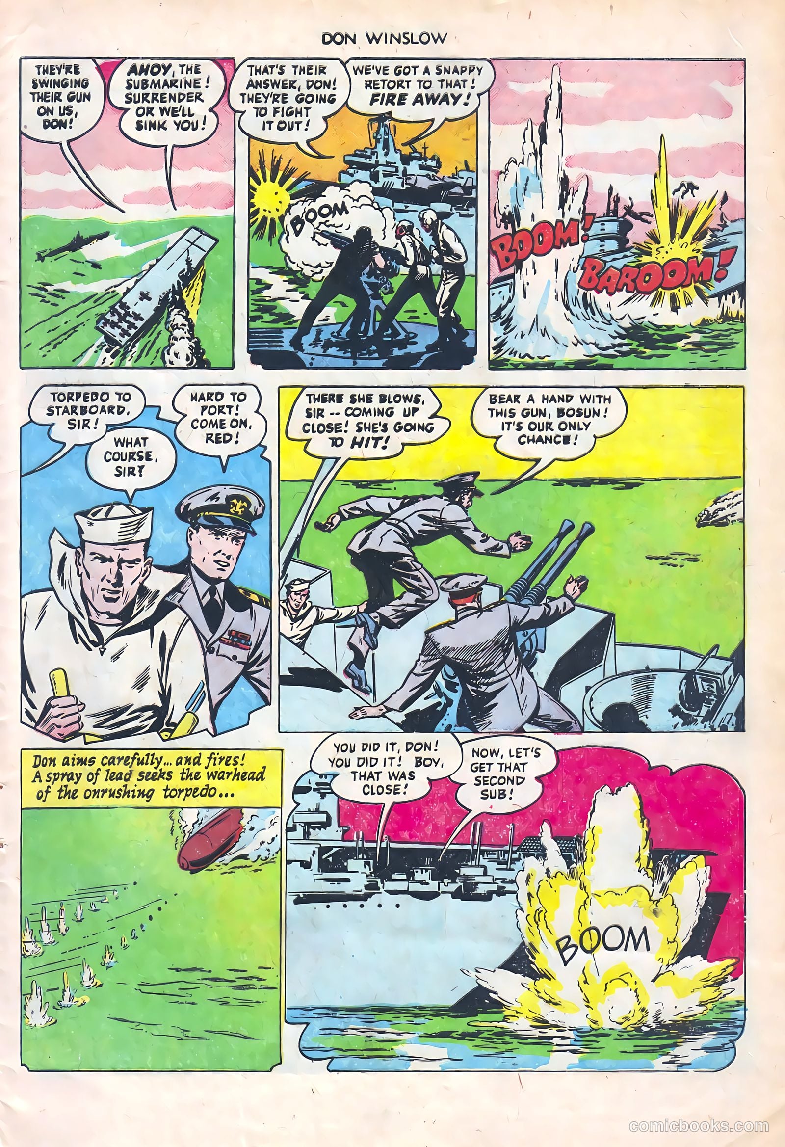Don Winslow of the Navy #65 (1951) — page 5 of 36