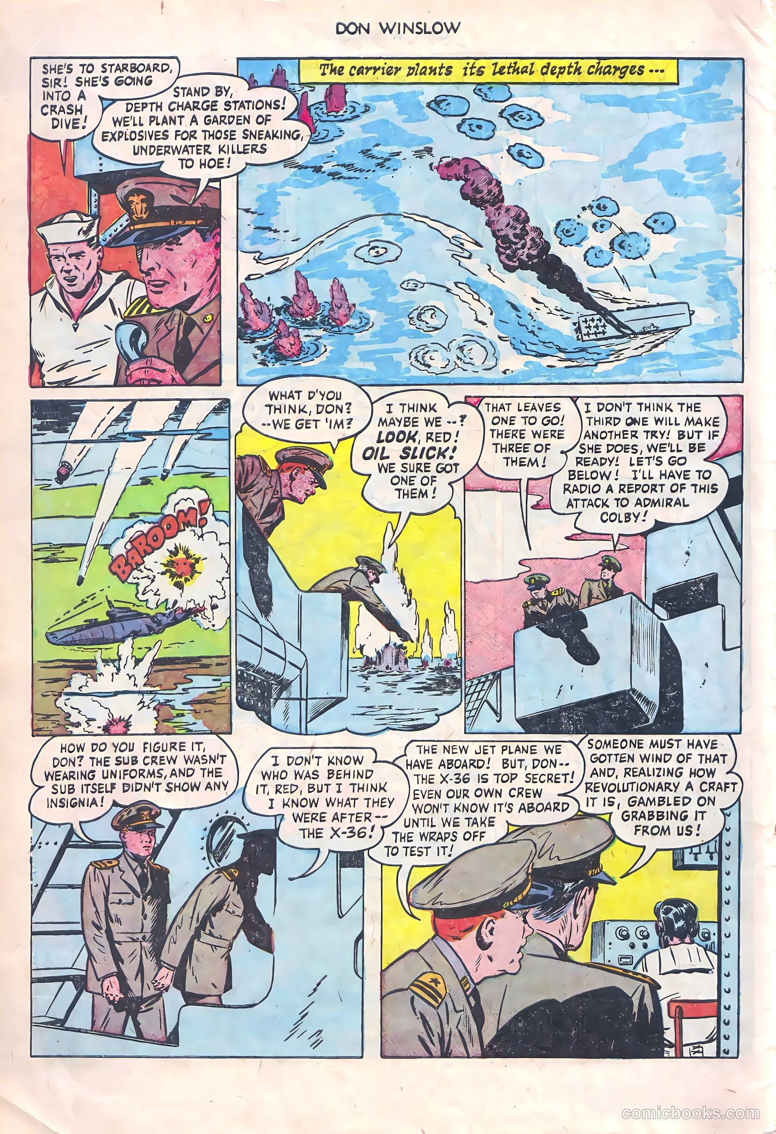 Don Winslow of the Navy #65 (1951) — page 6 of 36
