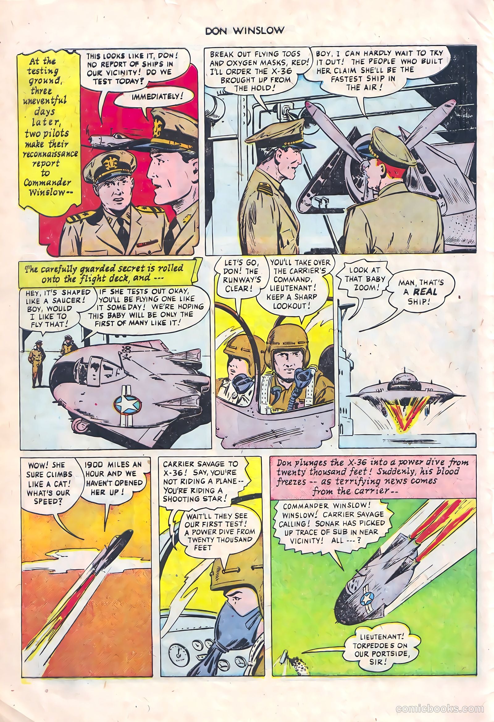 Don Winslow of the Navy #65 (1951) — page 8 of 36