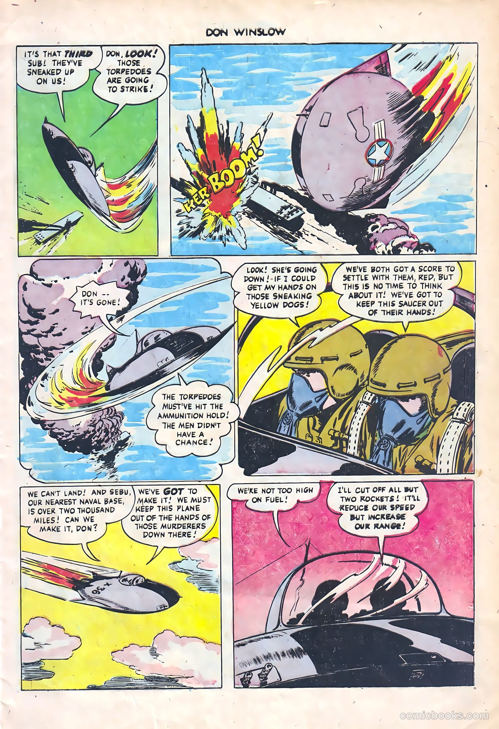 Don Winslow of the Navy #65 (1951) — page 9 of 36