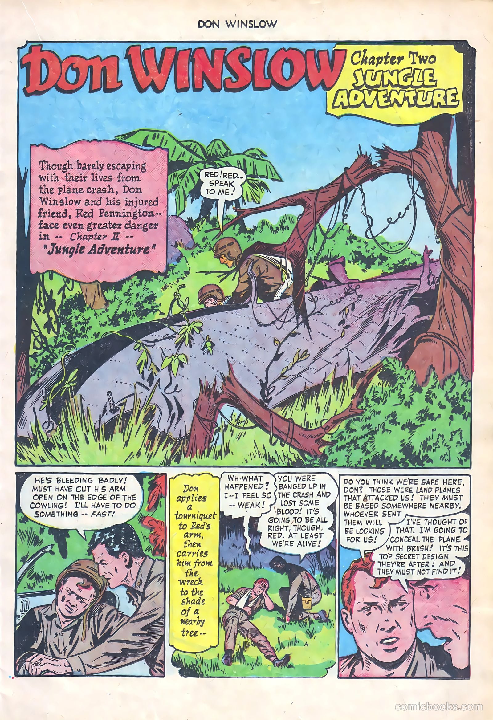Don Winslow of the Navy #65 (1951) — page 15 of 36