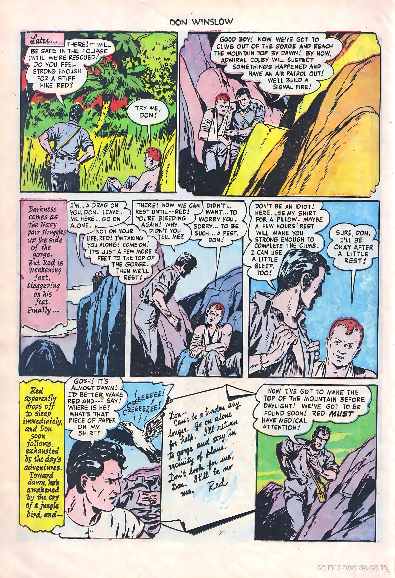 Don Winslow of the Navy #65 (1951) — page 16 of 36