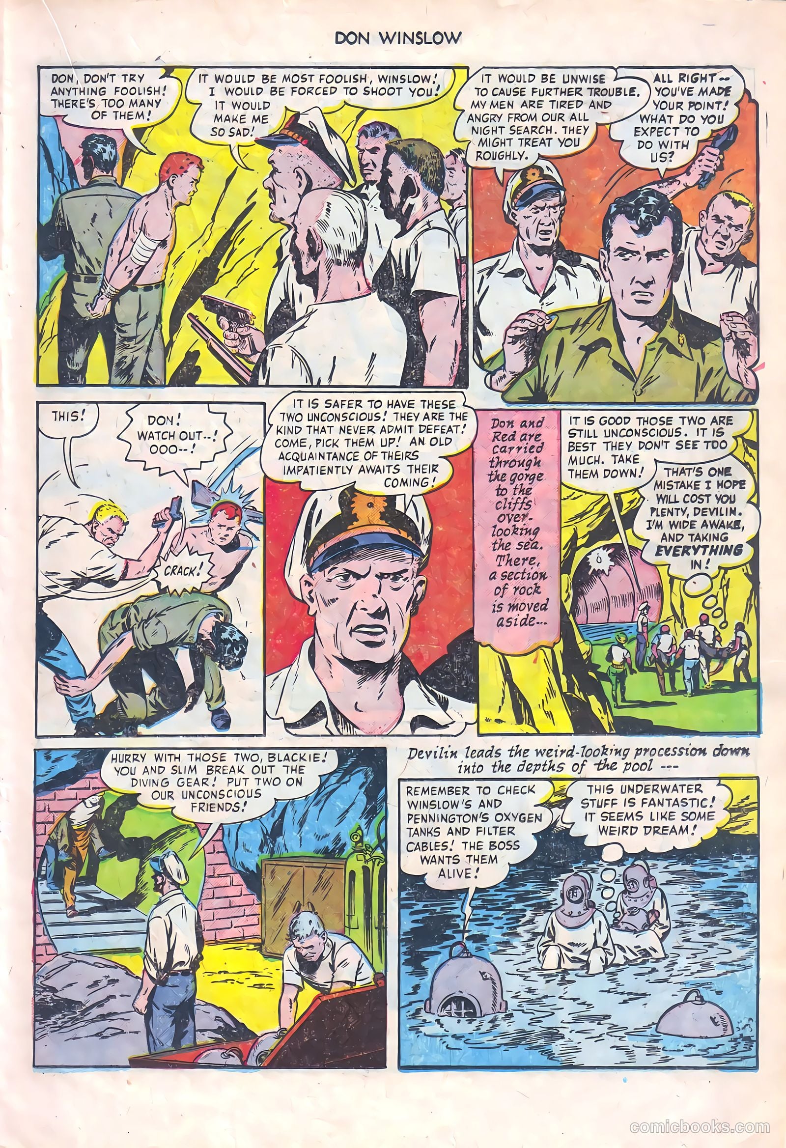 Don Winslow of the Navy #65 (1951) — page 19 of 36