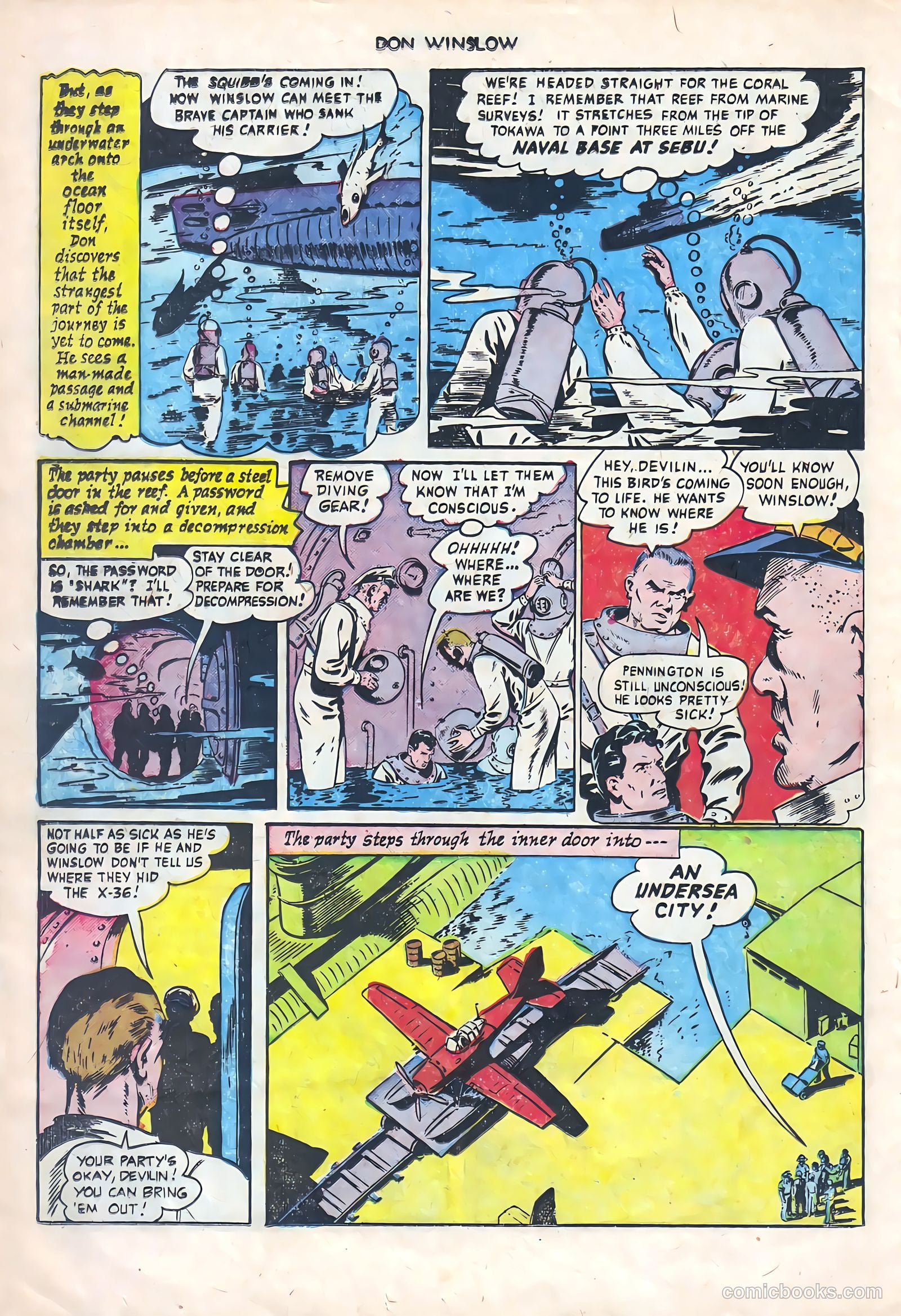 Don Winslow of the Navy #65 (1951) — page 20 of 36