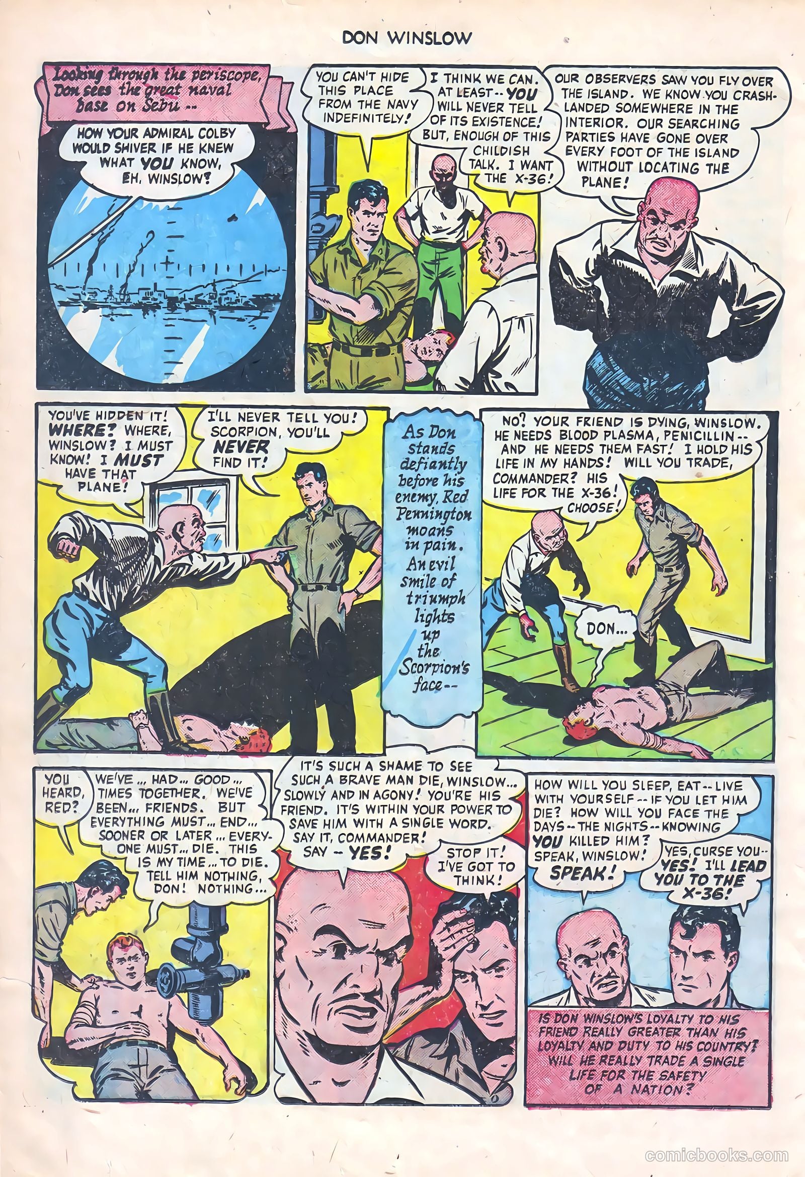 Don Winslow of the Navy #65 (1951) — page 22 of 36