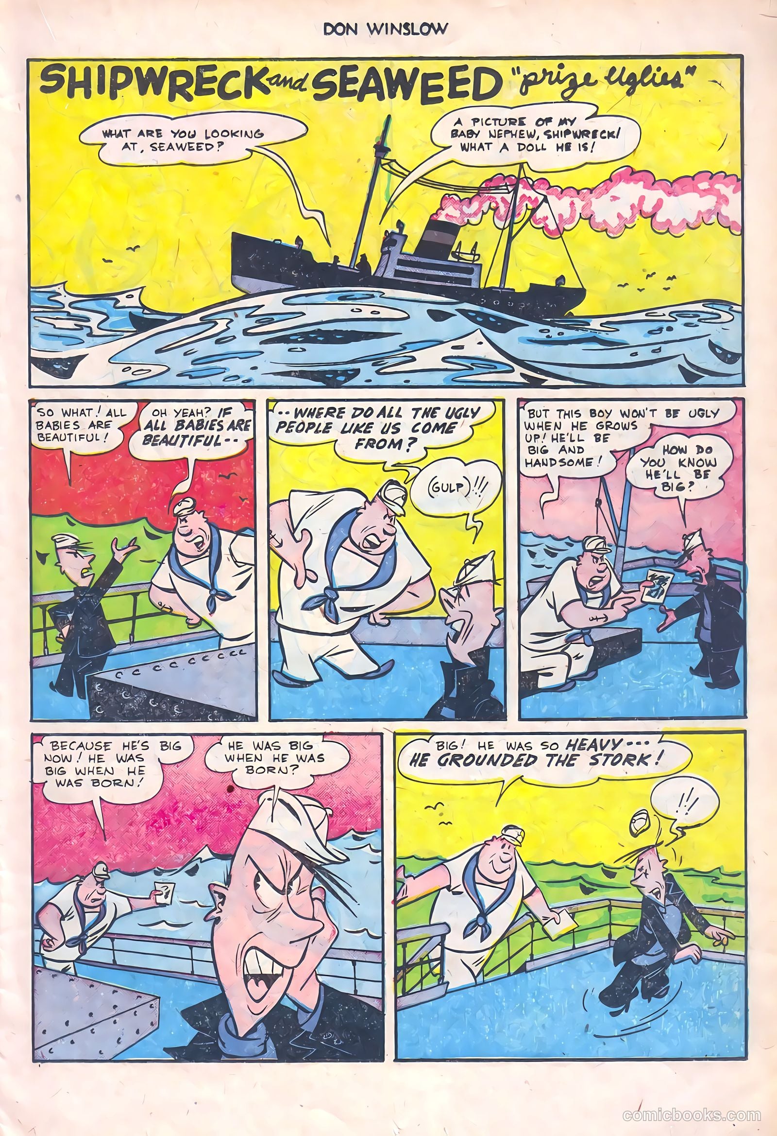 Don Winslow of the Navy #65 (1951) — page 23 of 36