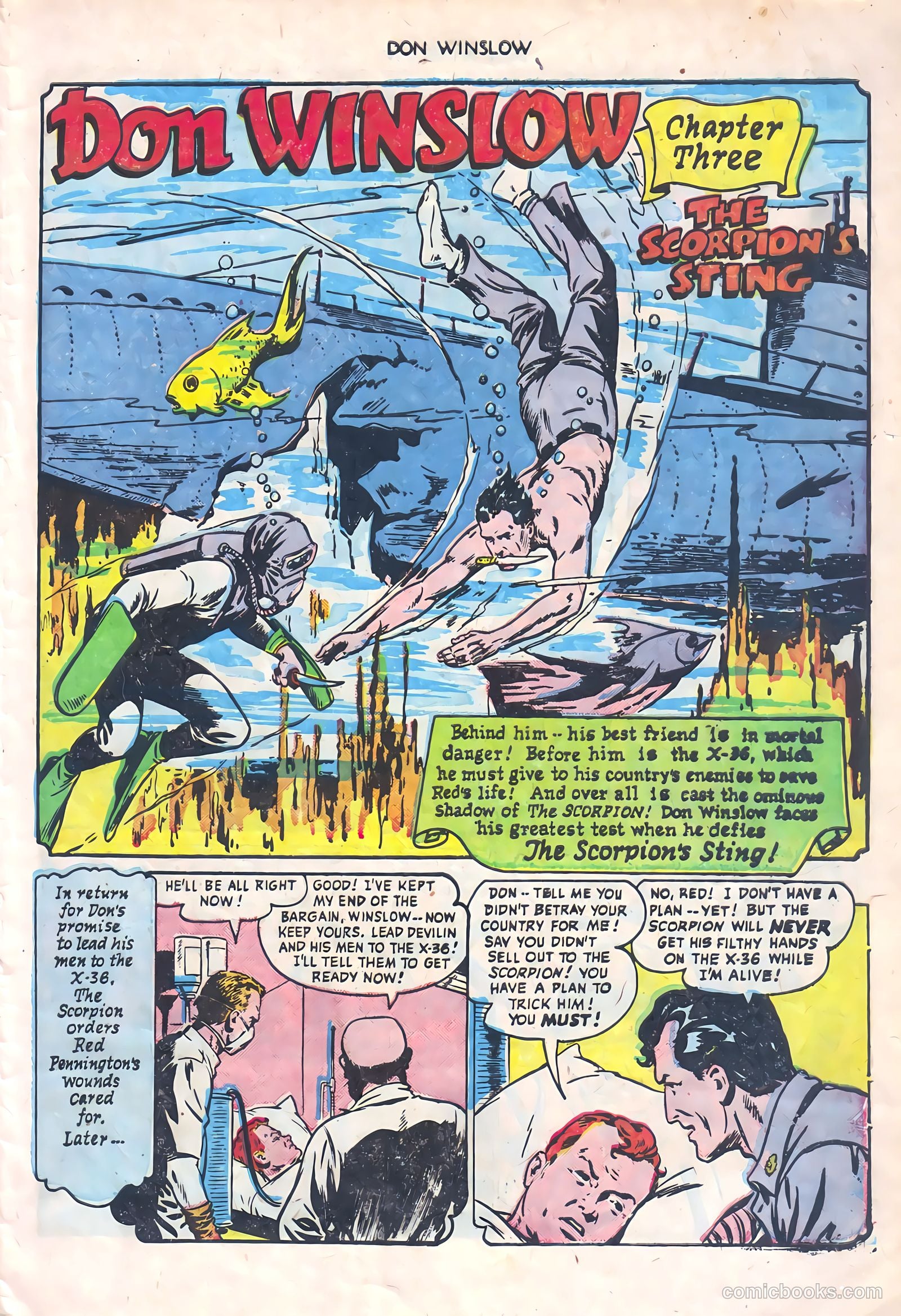 Don Winslow of the Navy #65 (1951) — page 27 of 36