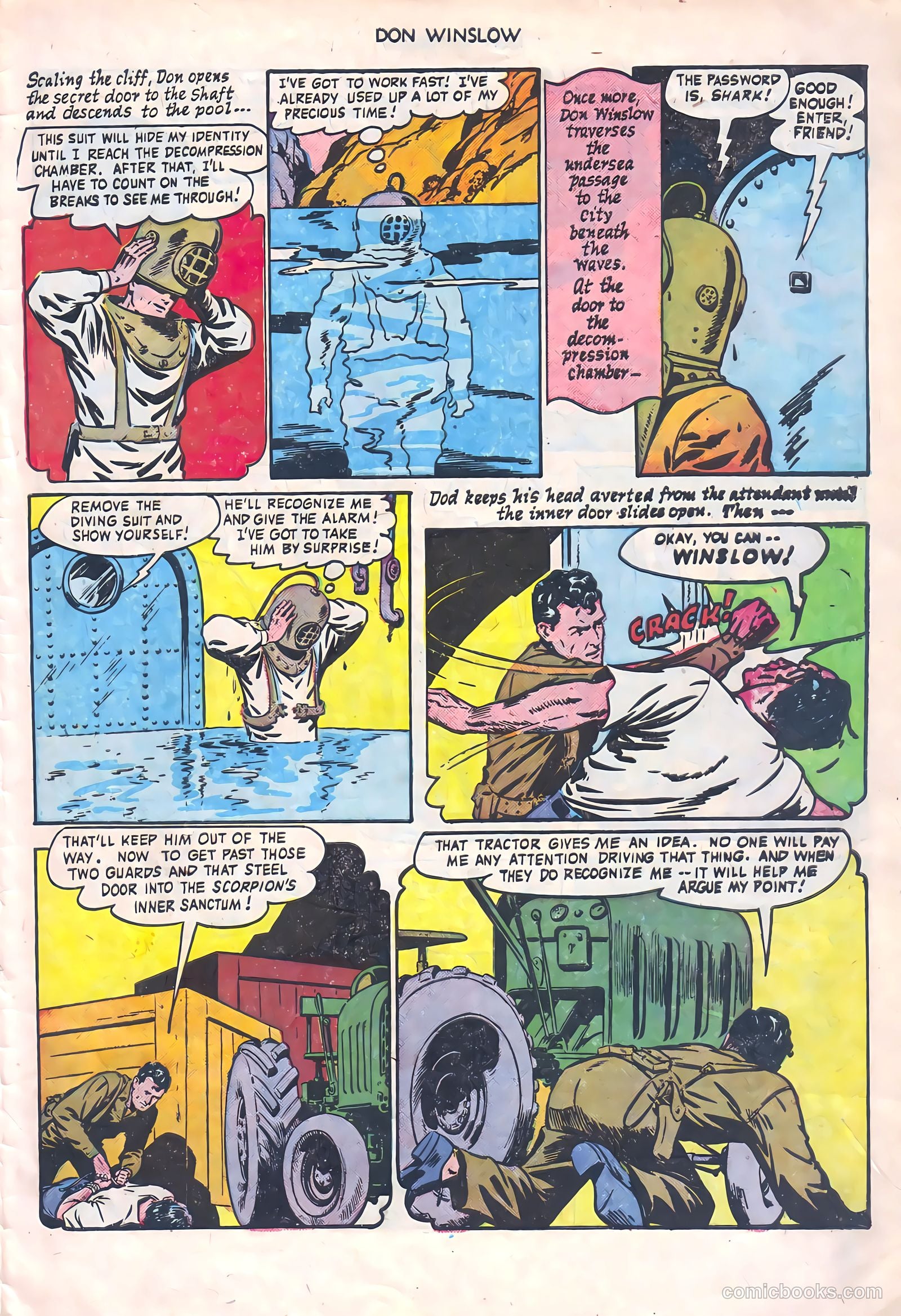 Don Winslow of the Navy #65 (1951) — page 31 of 36