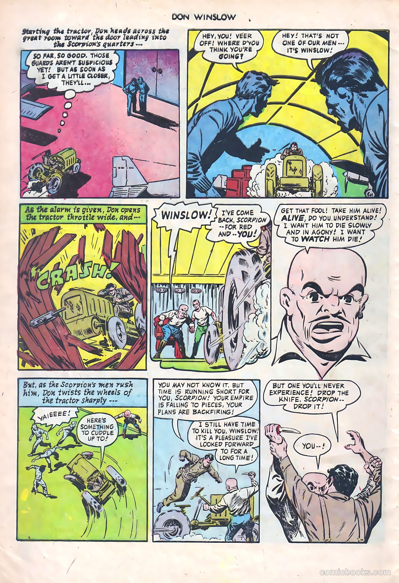 Don Winslow of the Navy #65 (1951) — page 32 of 36