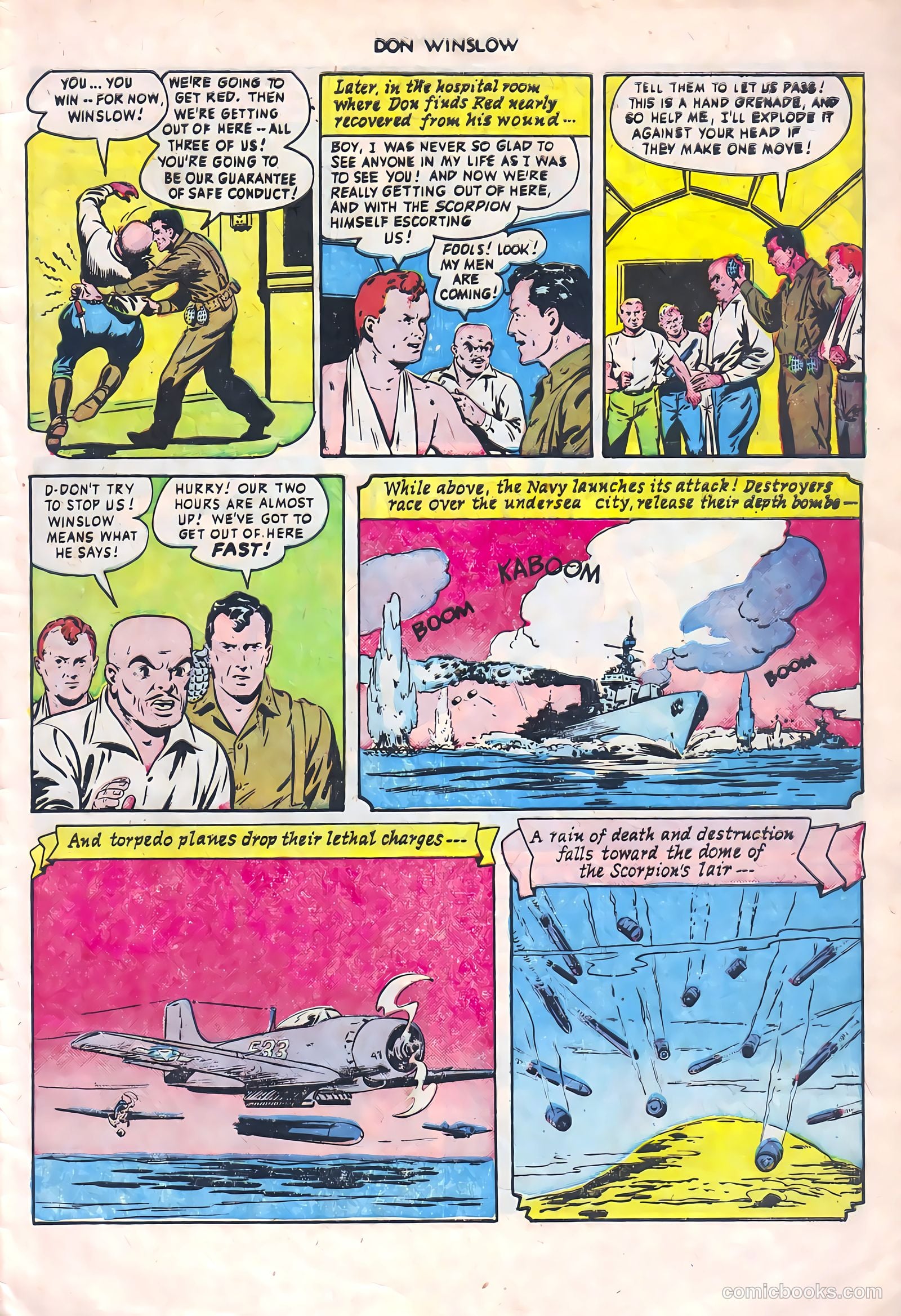 Don Winslow of the Navy #65 (1951) — page 33 of 36