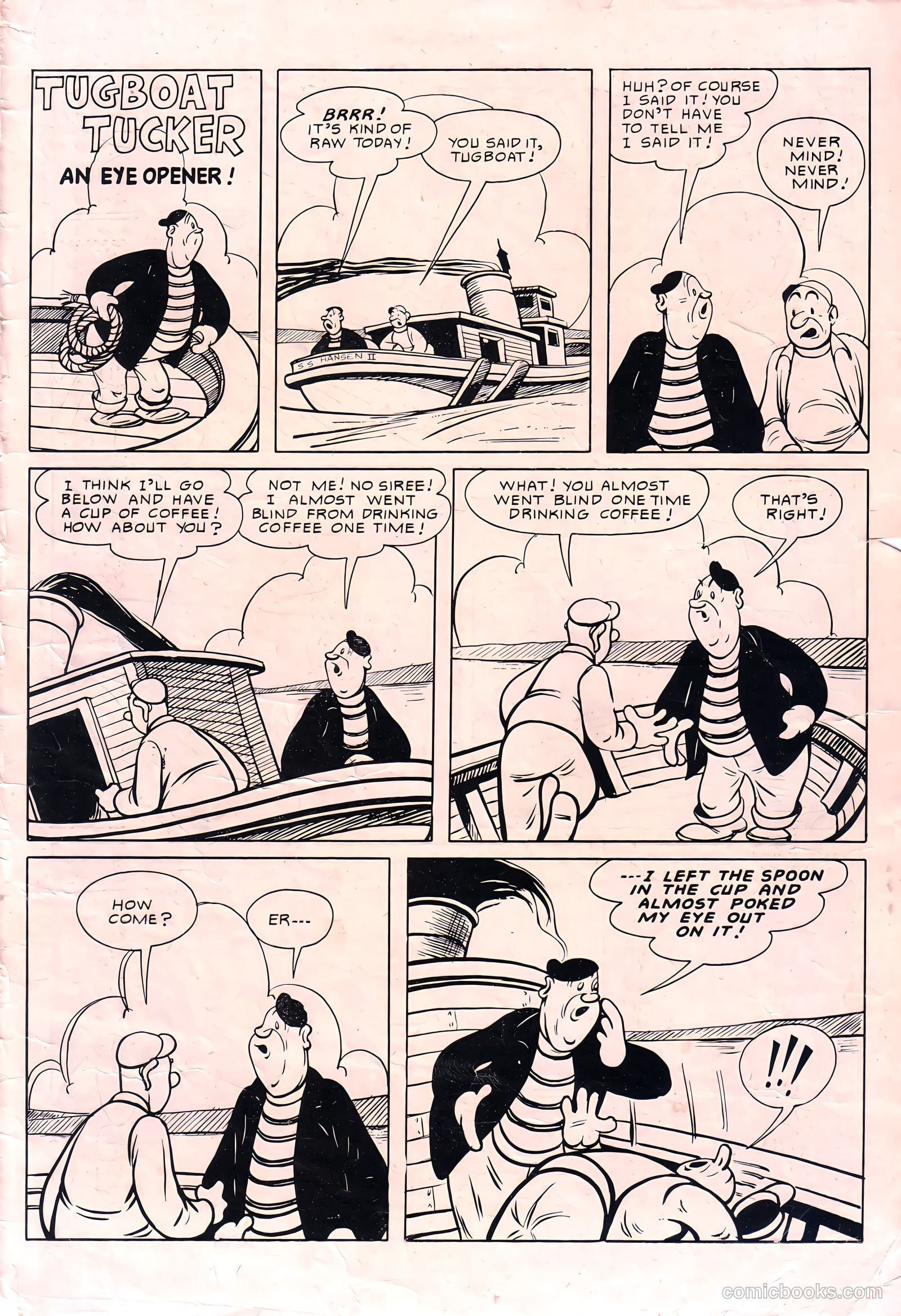 Don Winslow of the Navy #65 (1951) — page 35 of 36