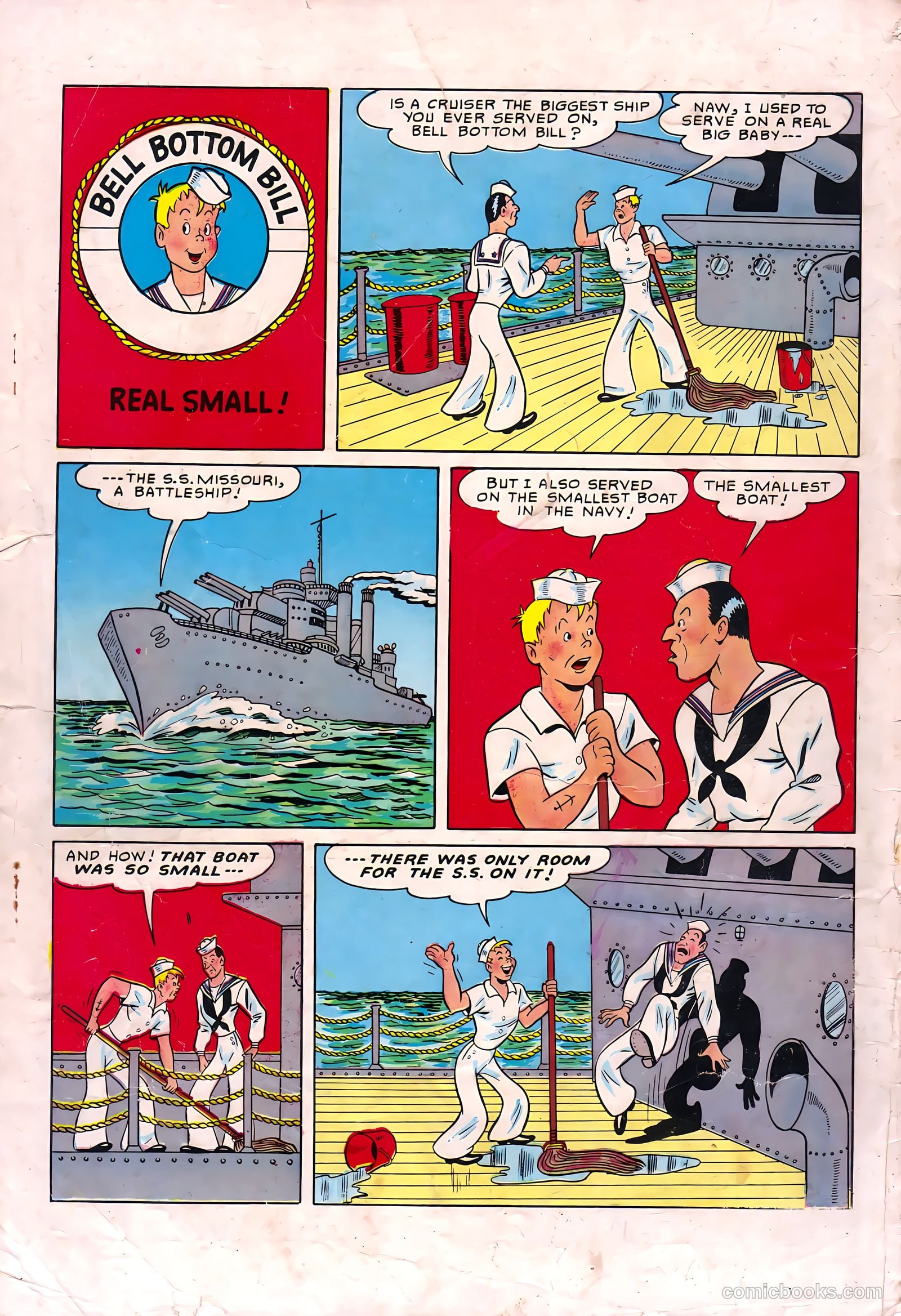 Don Winslow of the Navy #65 (1951) — page 36 of 36