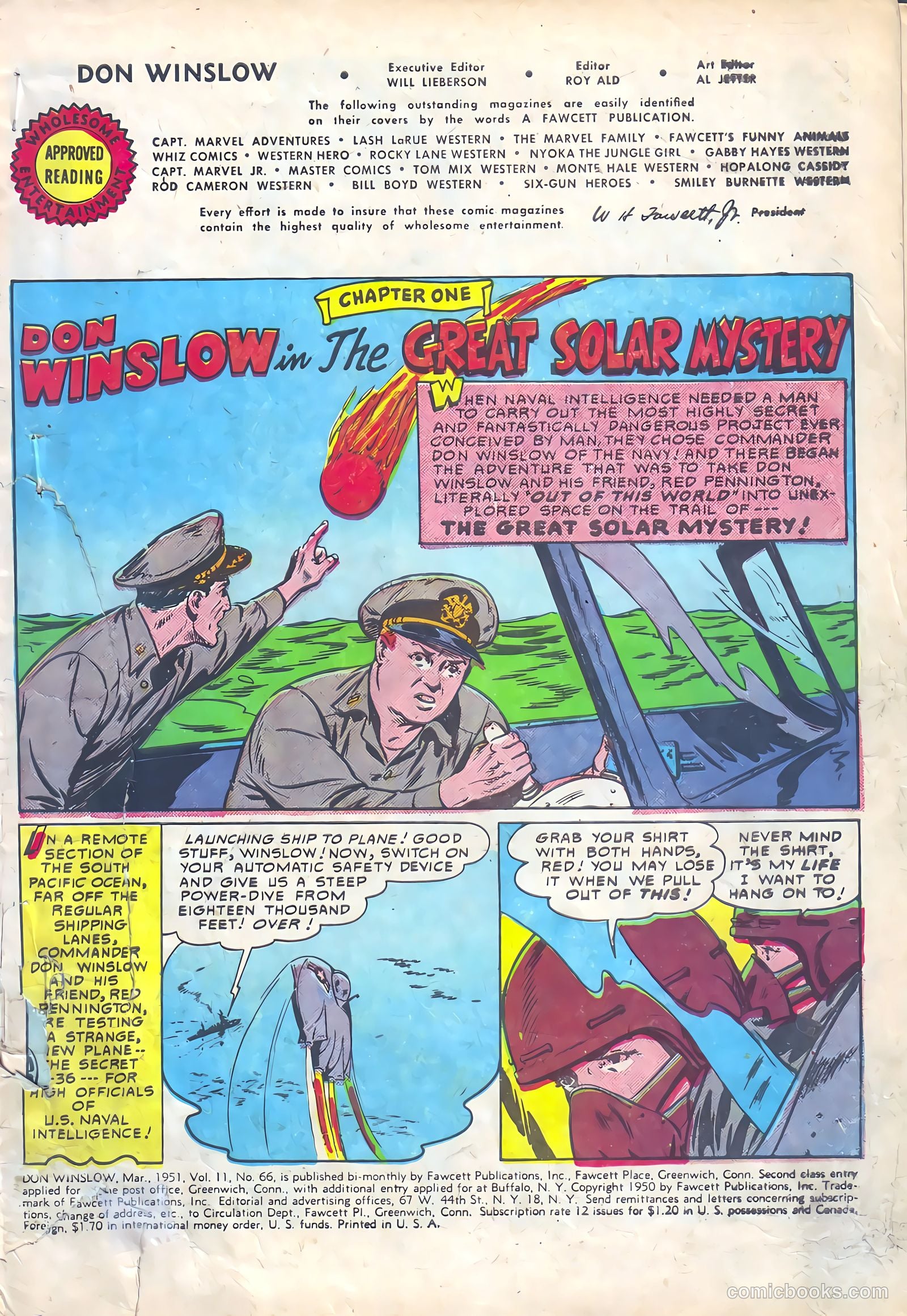 Don Winslow of the Navy #66 (1951) — page 3 of 36