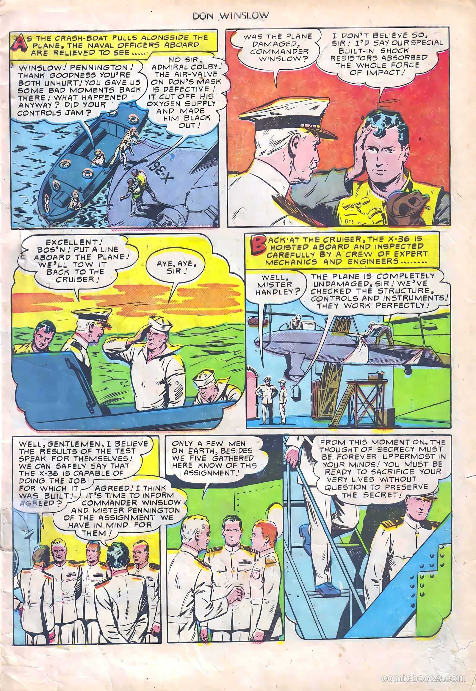 Don Winslow of the Navy #66 (1951) — page 5 of 36