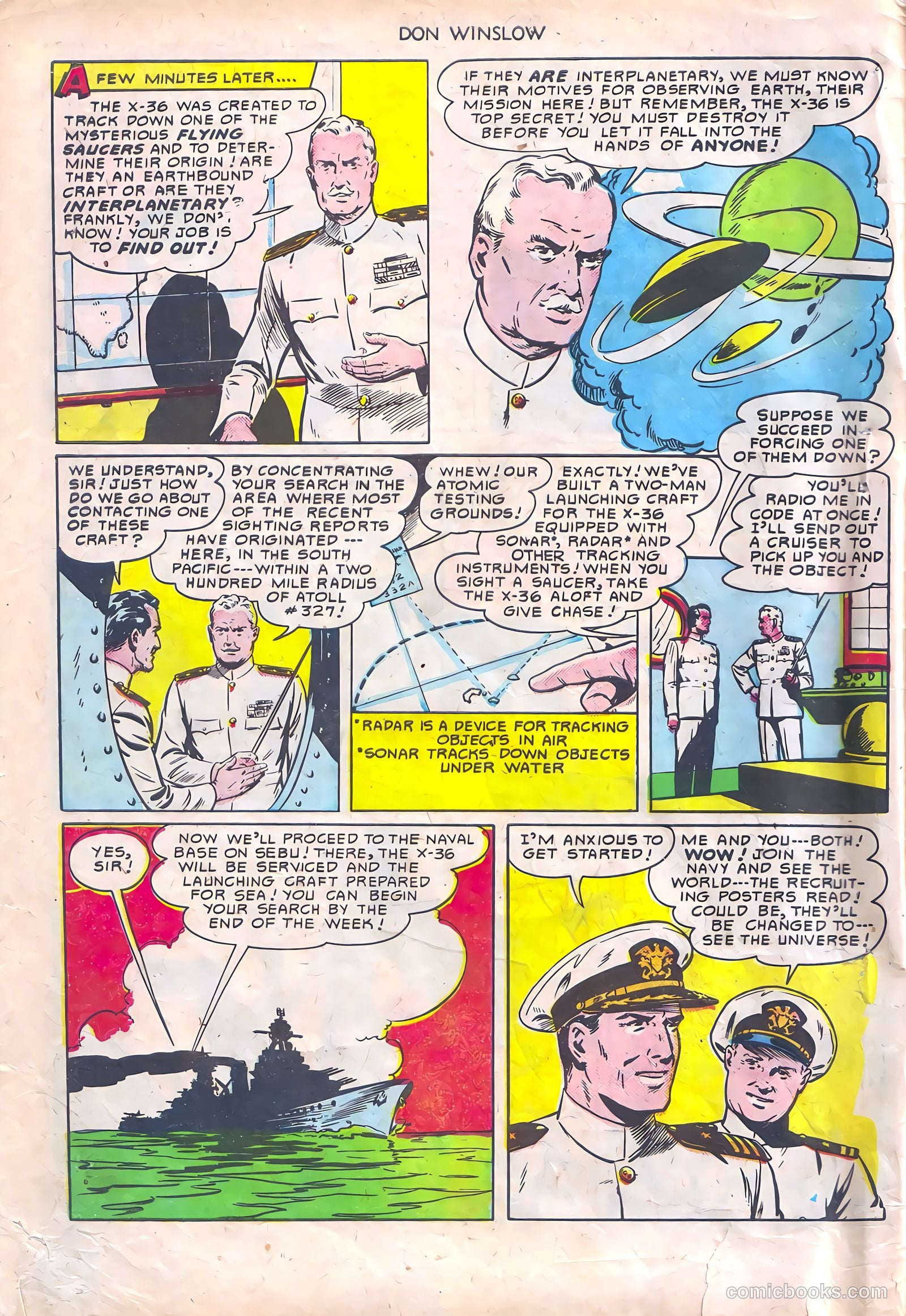 Don Winslow of the Navy #66 (1951) — page 6 of 36