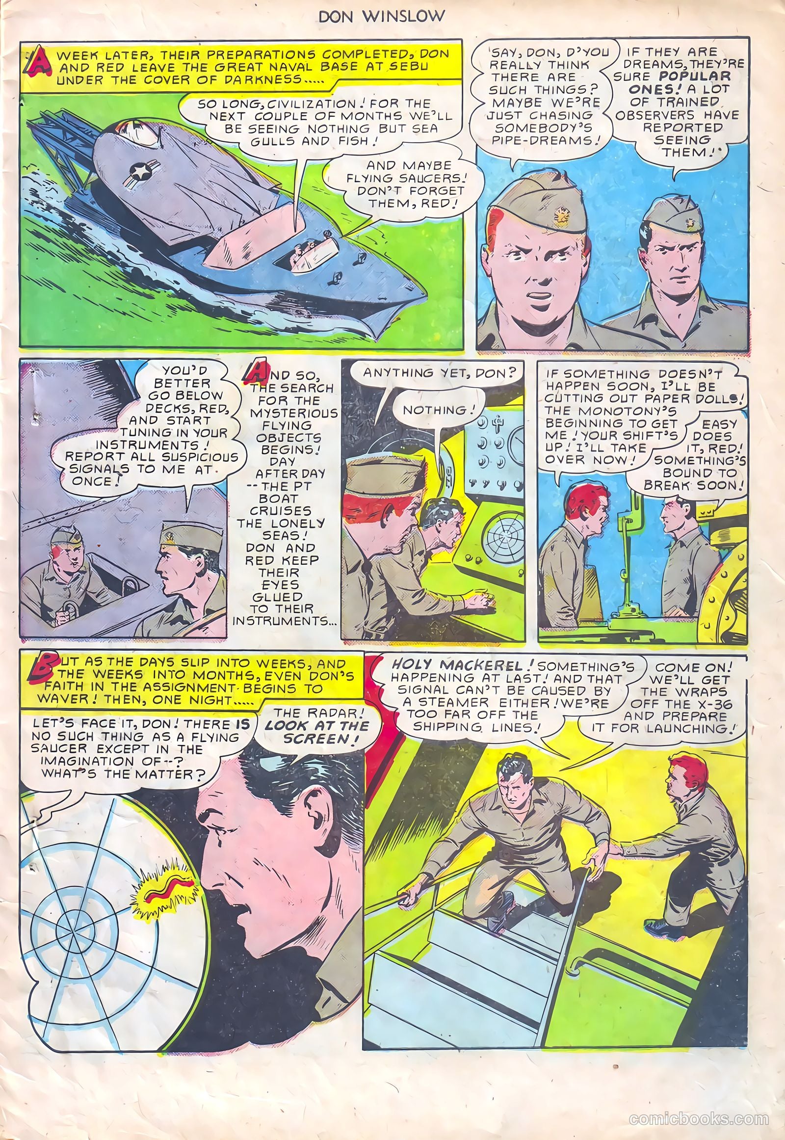 Don Winslow of the Navy #66 (1951) — page 7 of 36