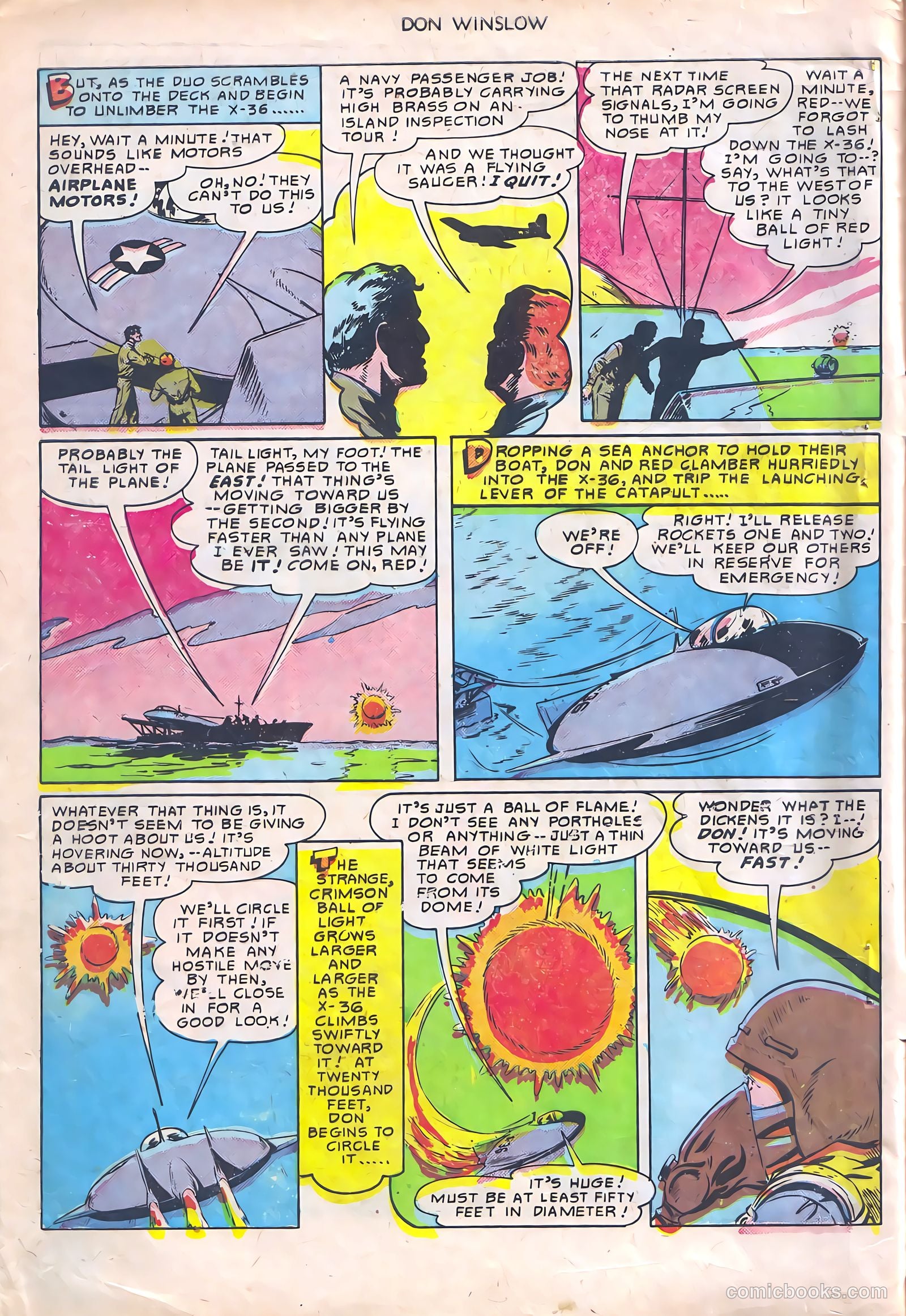 Don Winslow of the Navy #66 (1951) — page 8 of 36