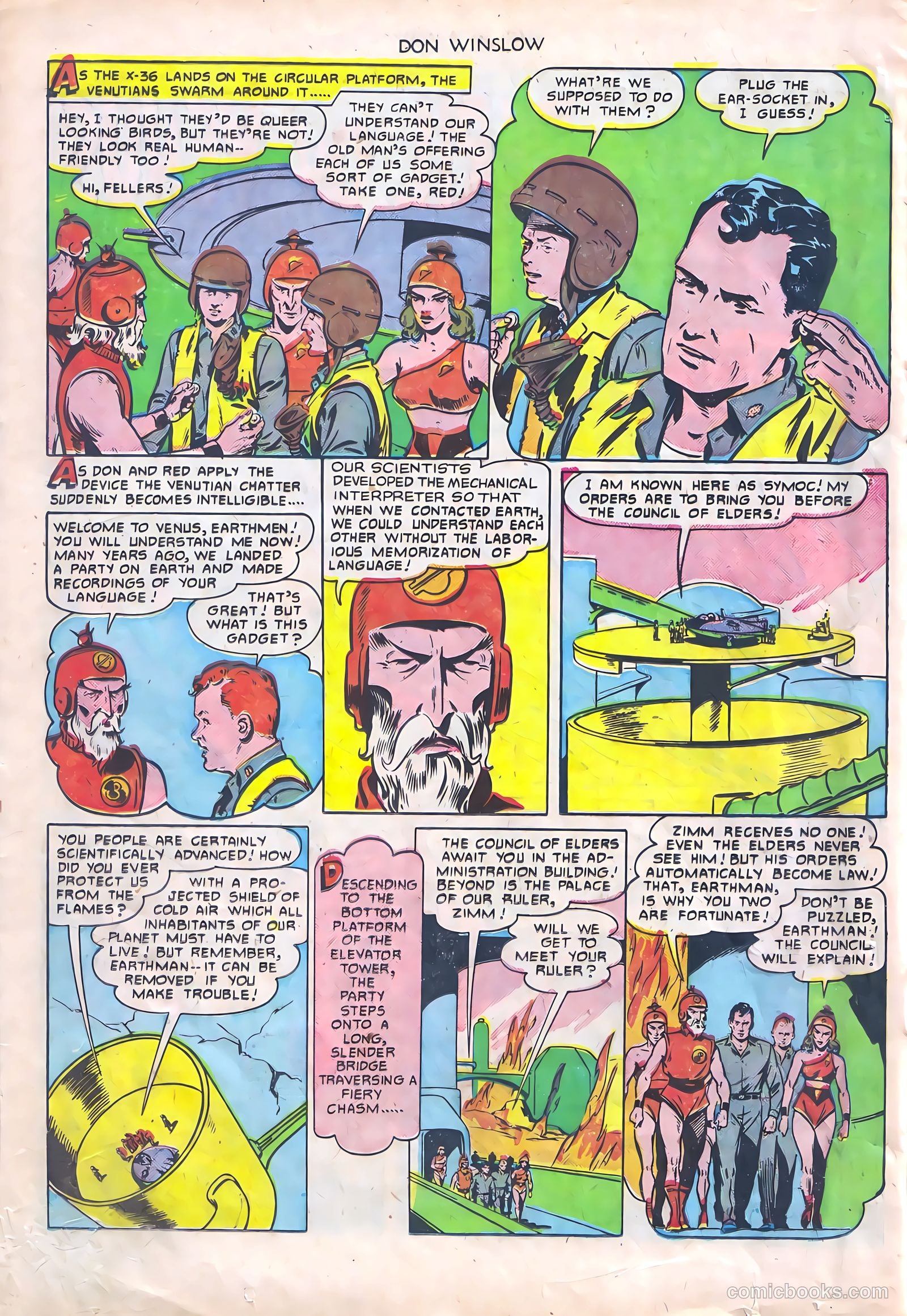 Don Winslow of the Navy #66 (1951) — page 16 of 36