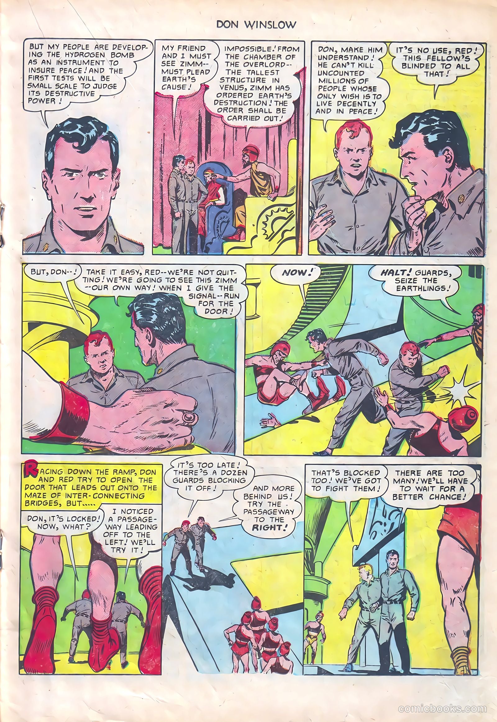 Don Winslow of the Navy #66 (1951) — page 19 of 36