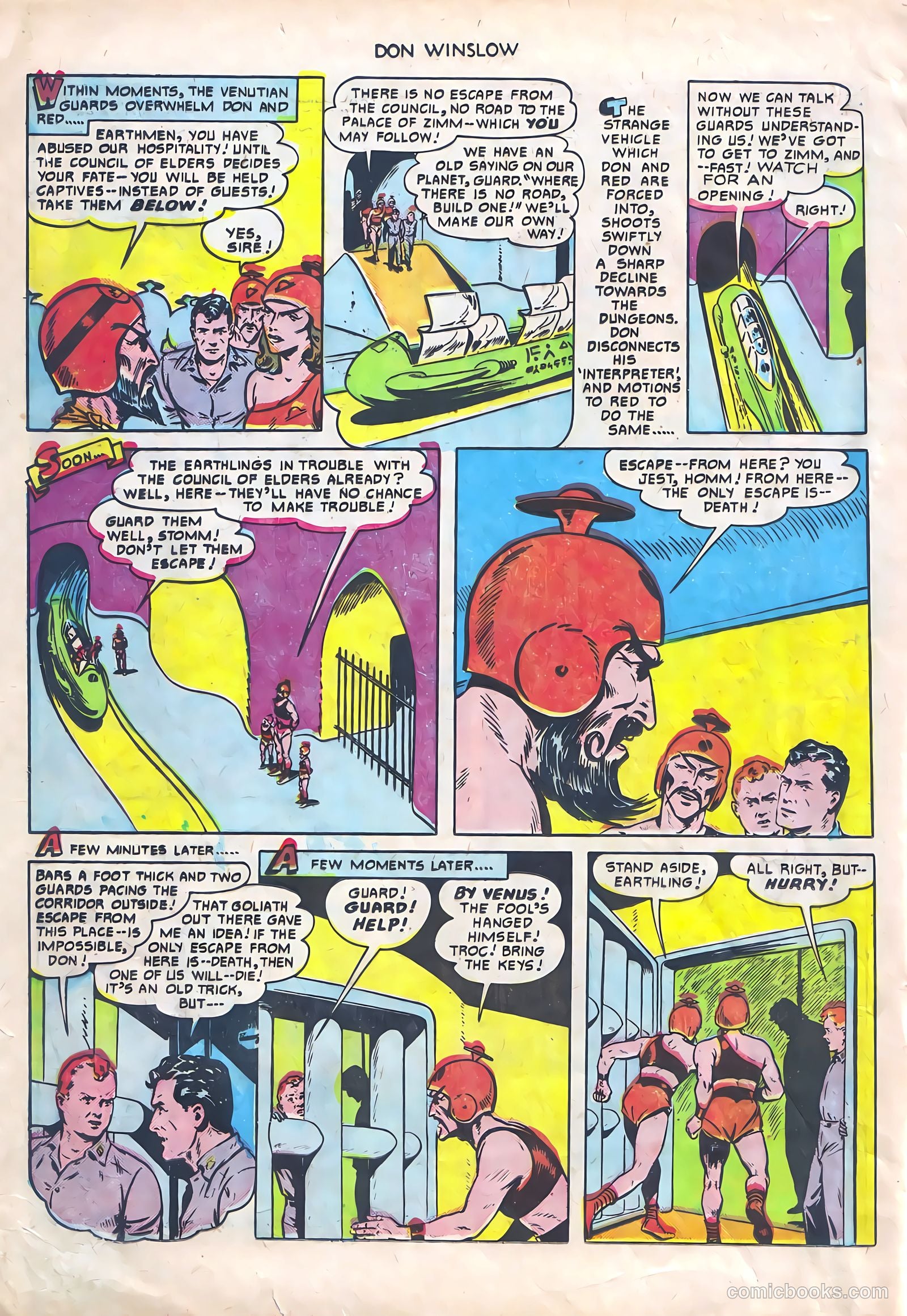 Don Winslow of the Navy #66 (1951) — page 20 of 36