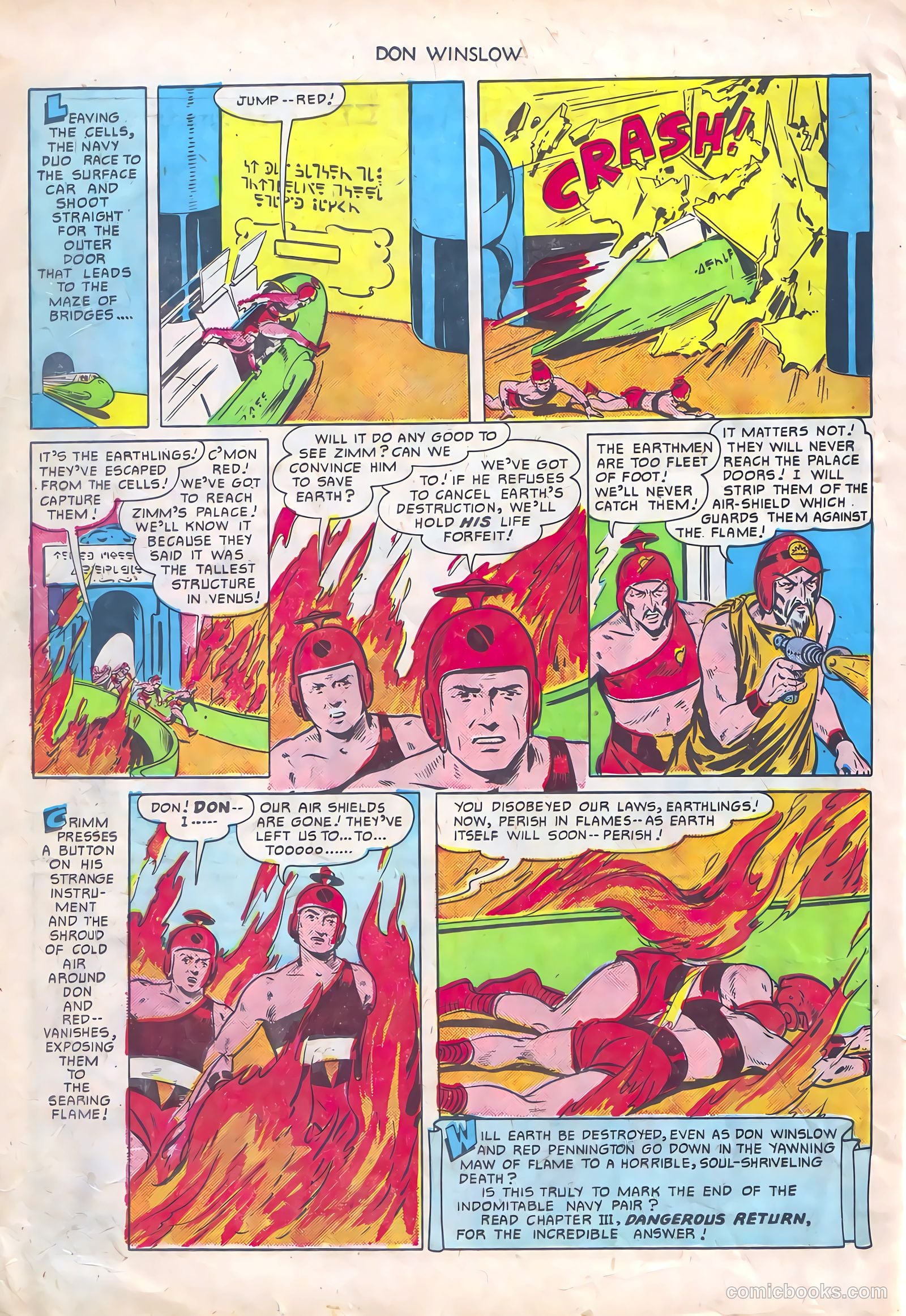 Don Winslow of the Navy #66 (1951) — page 22 of 36