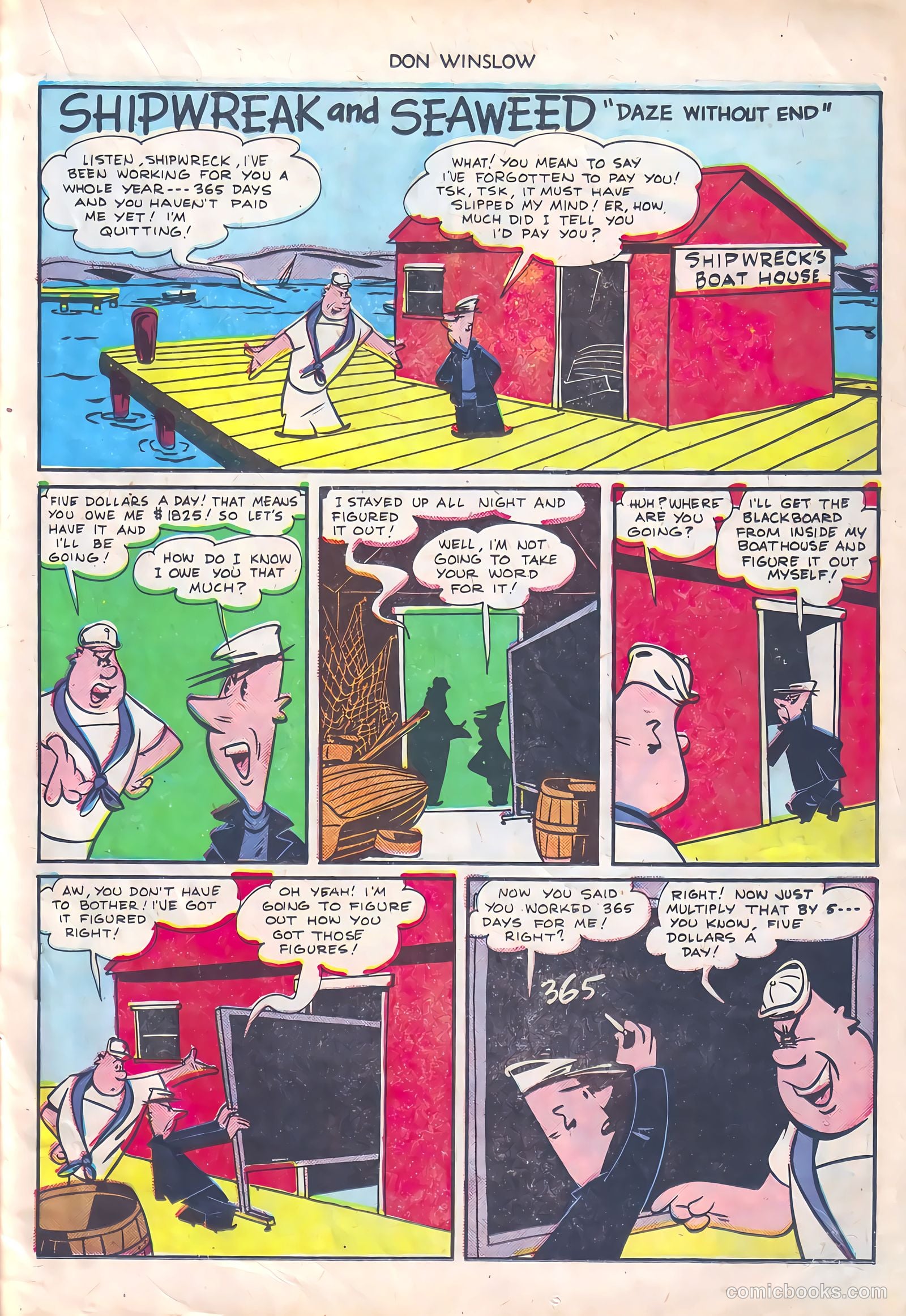 Don Winslow of the Navy #66 (1951) — page 23 of 36