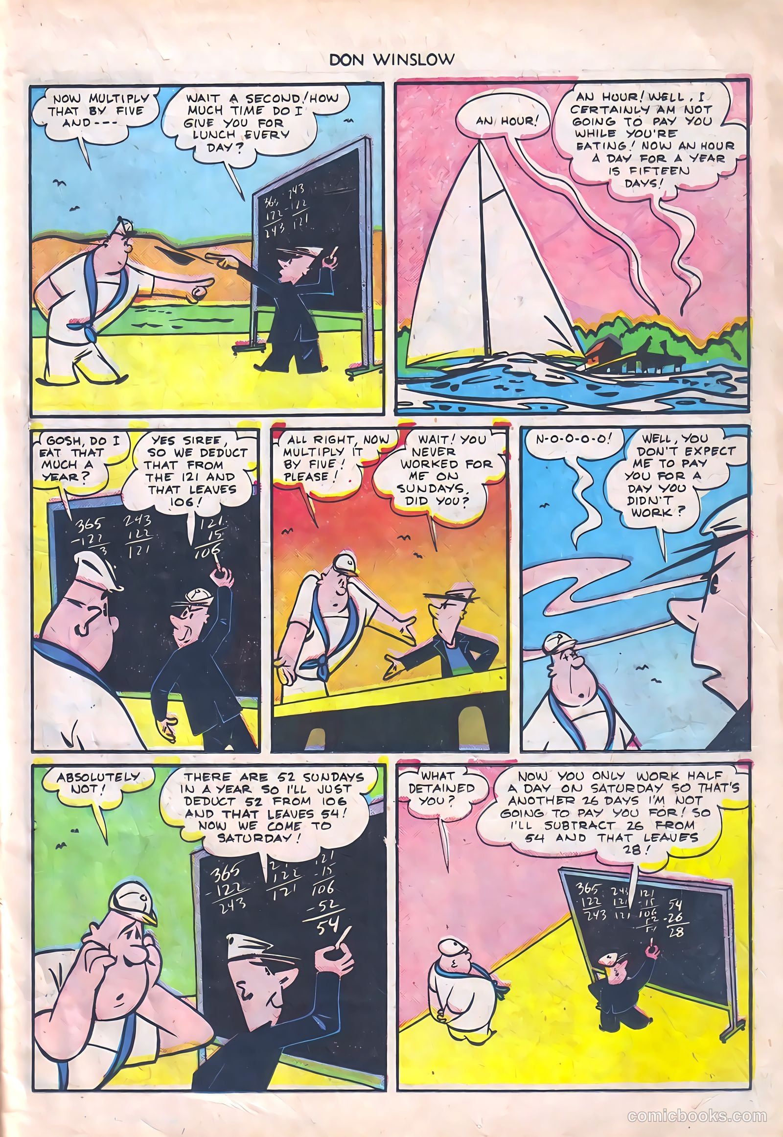 Don Winslow of the Navy #66 (1951) — page 25 of 36