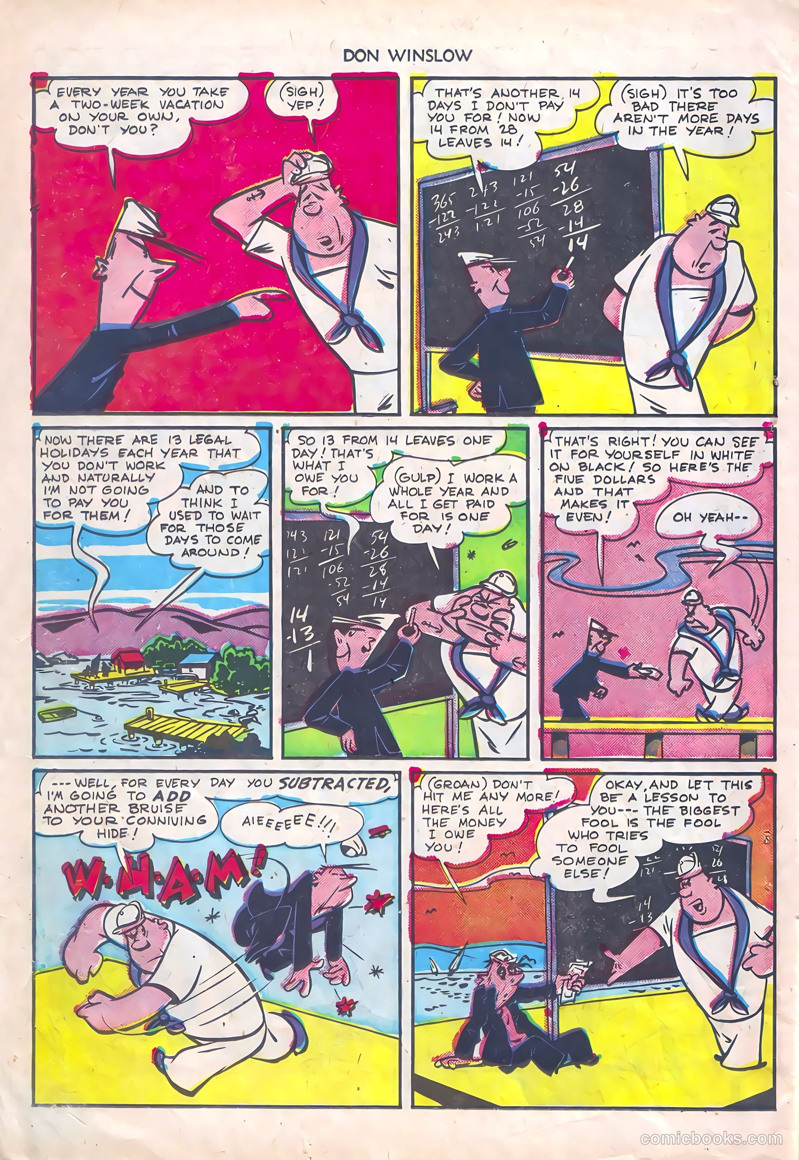 Don Winslow of the Navy #66 (1951) — page 26 of 36