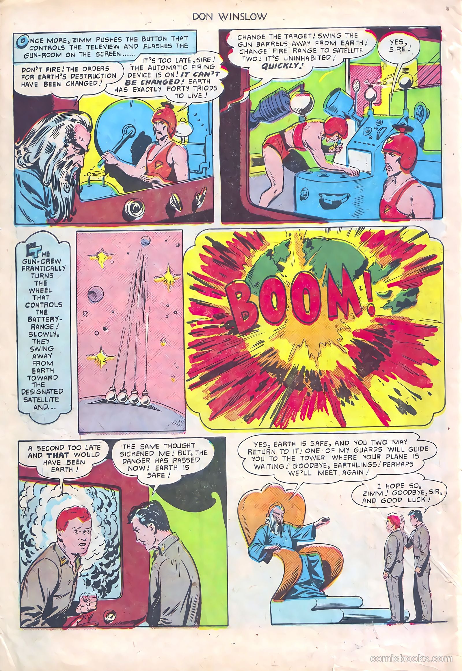 Don Winslow of the Navy #66 (1951) — page 30 of 36
