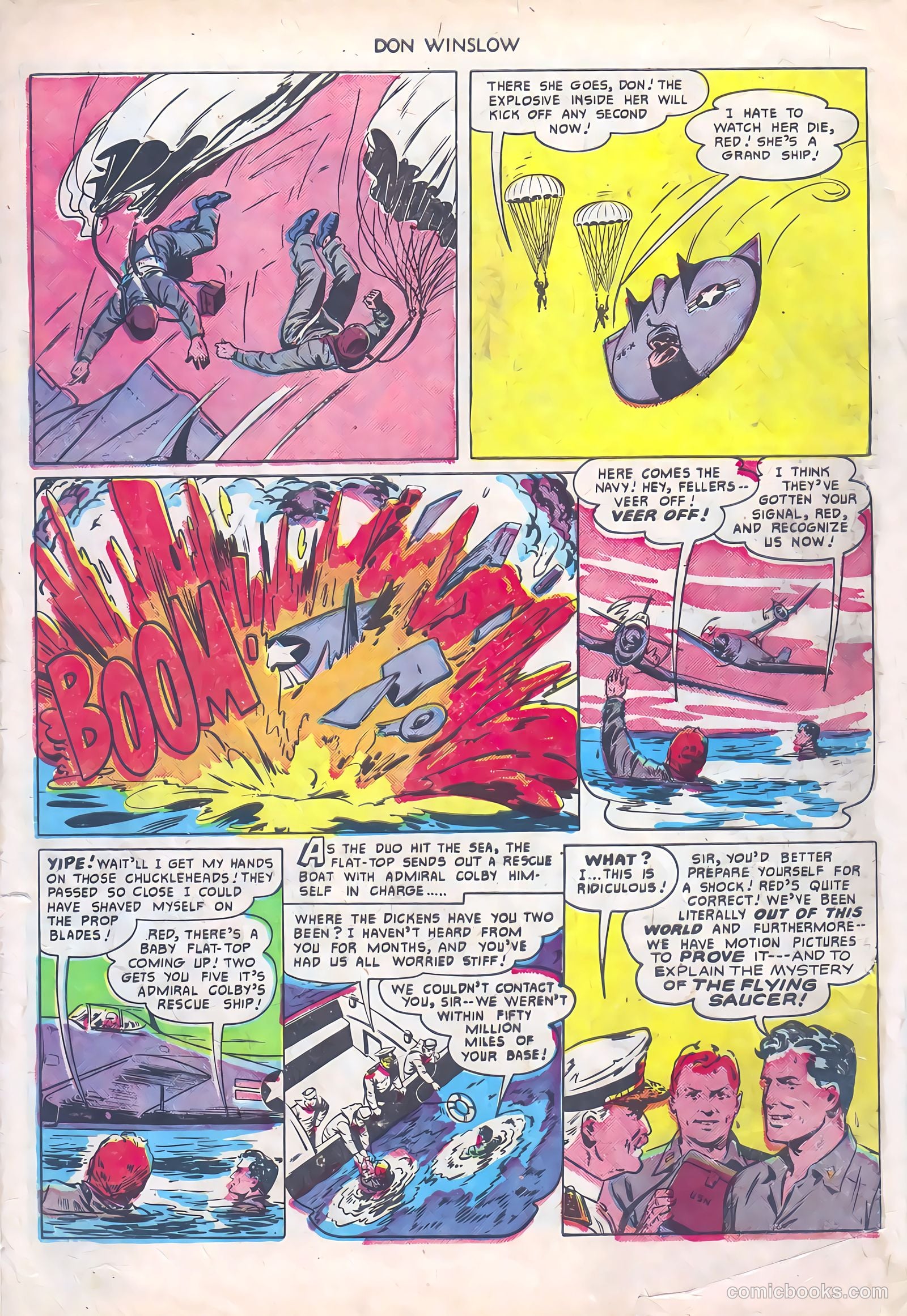Don Winslow of the Navy #66 (1951) — page 34 of 36