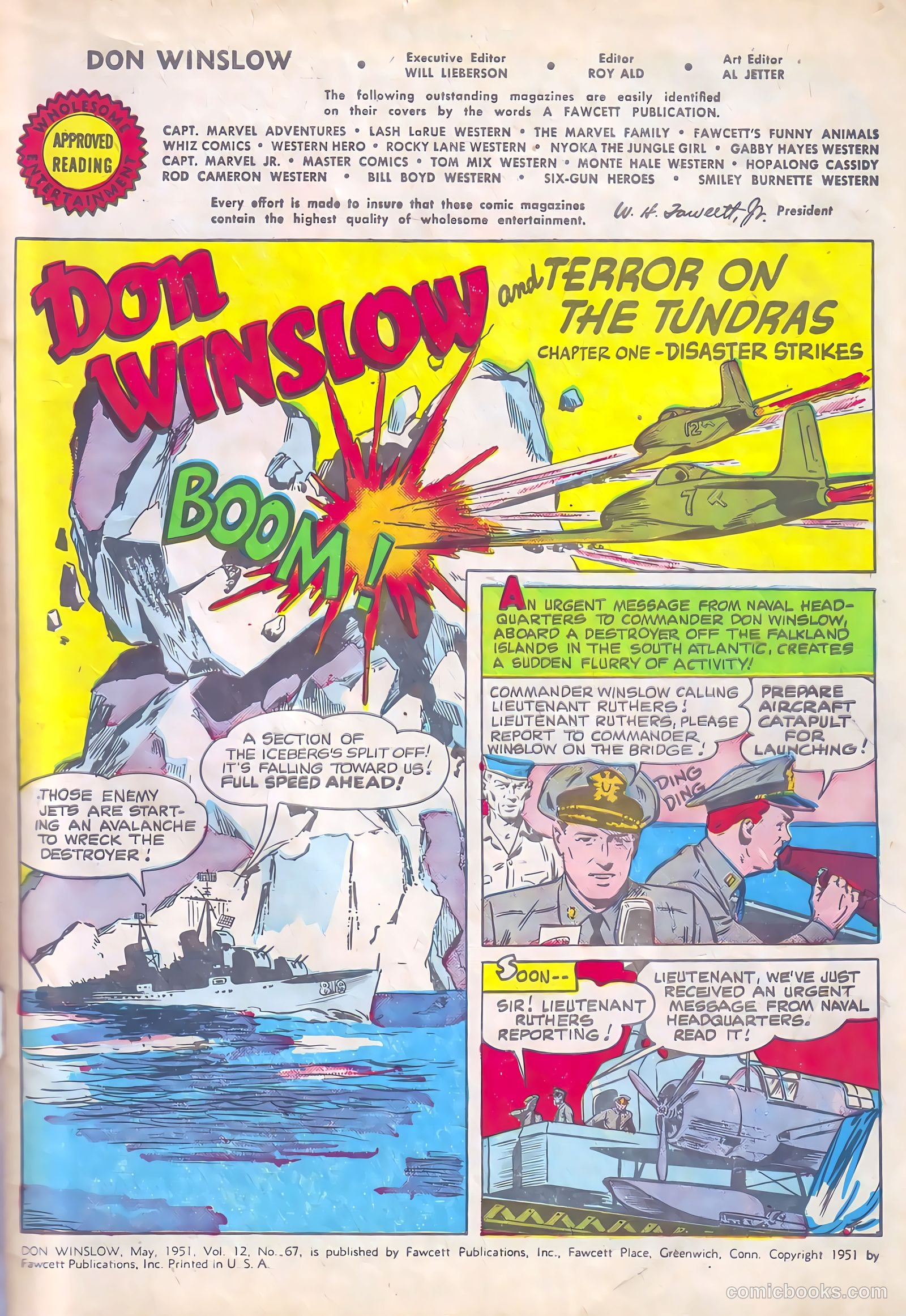Don Winslow of the Navy #67 (1951) — page 3 of 36