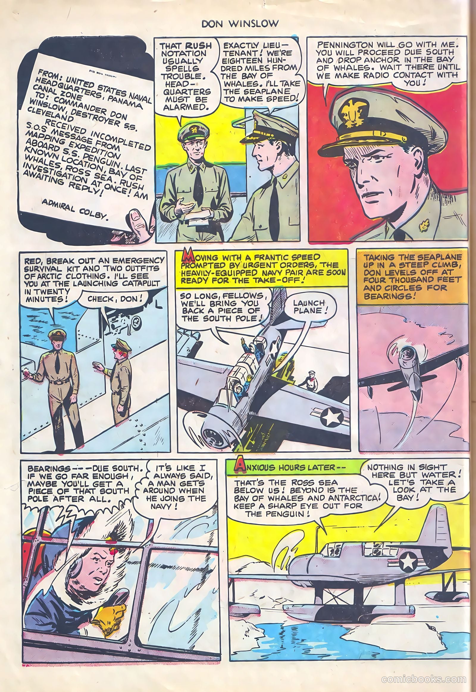 Don Winslow of the Navy #67 (1951) — page 4 of 36