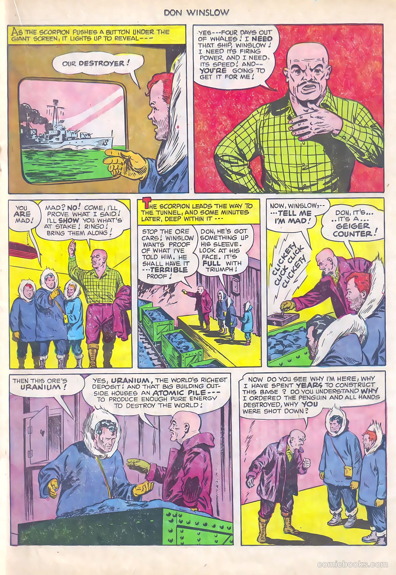 Don Winslow of the Navy #67 (1951) — page 19 of 36