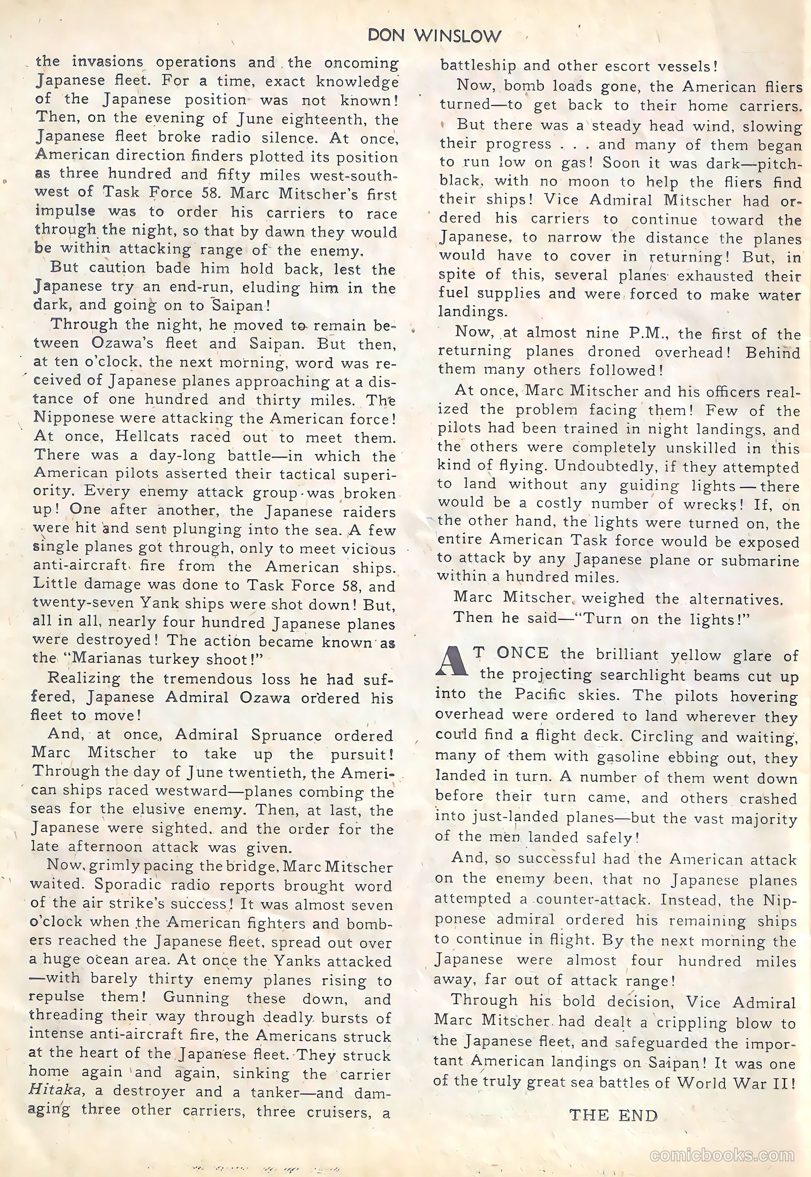 Don Winslow of the Navy #67 (1951) — page 26 of 36