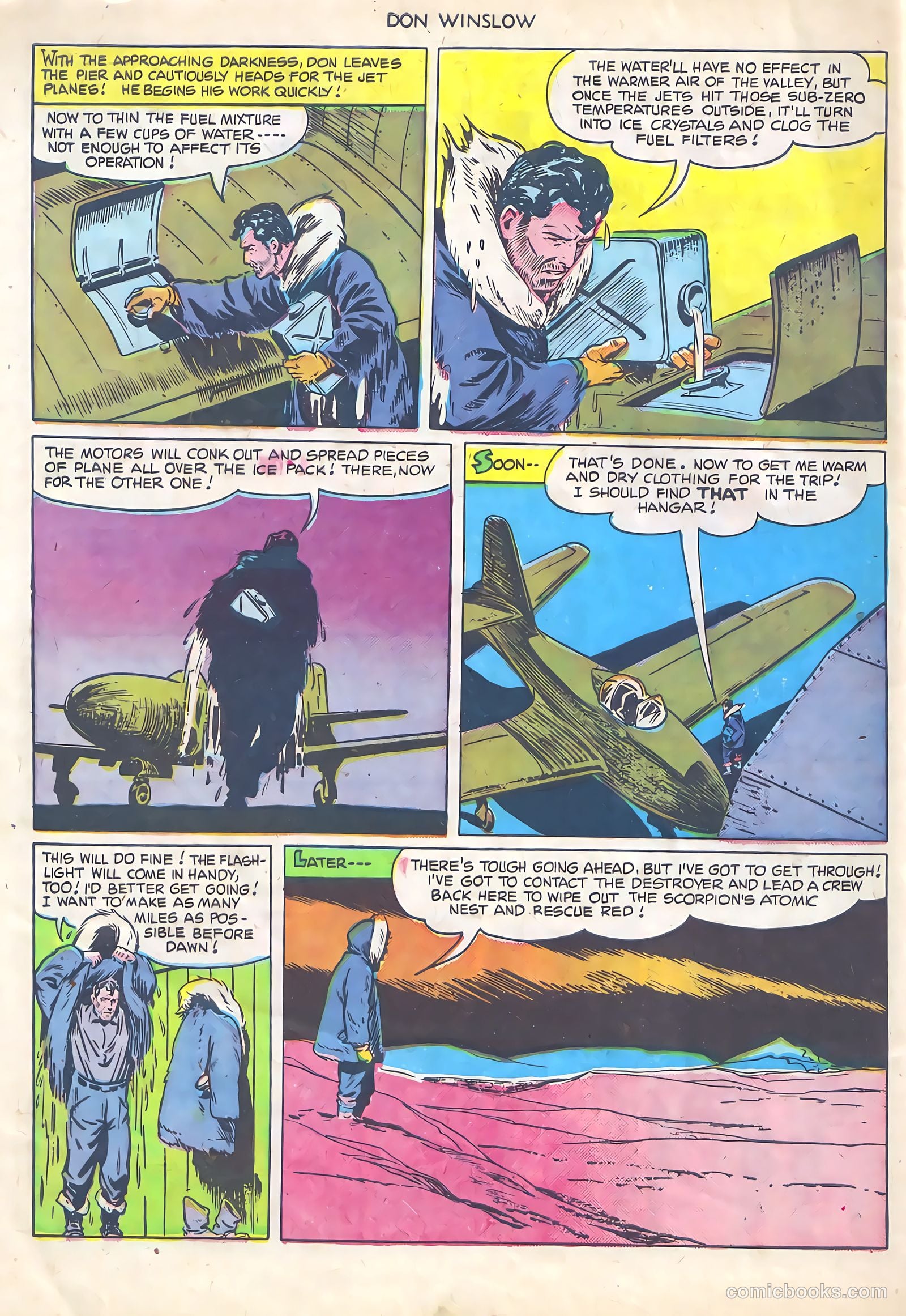 Don Winslow of the Navy #67 (1951) — page 28 of 36