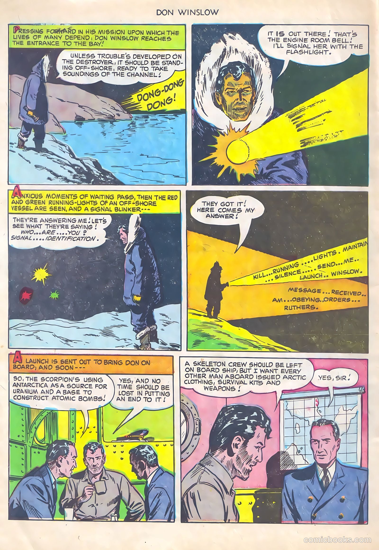 Don Winslow of the Navy #67 (1951) — page 30 of 36