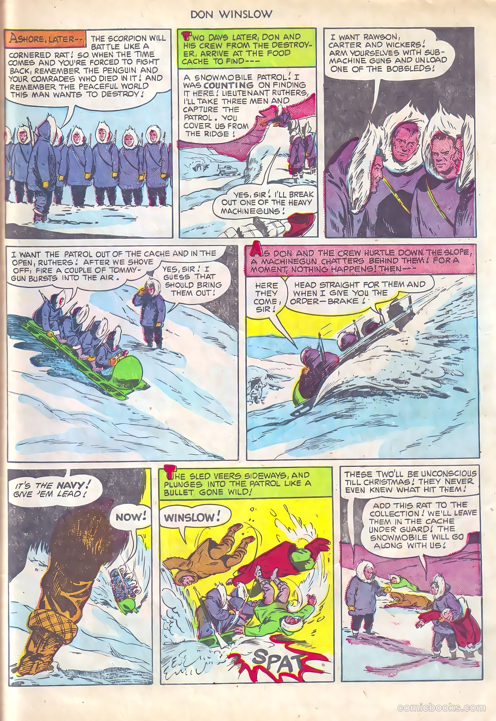 Don Winslow of the Navy #67 (1951) — page 31 of 36